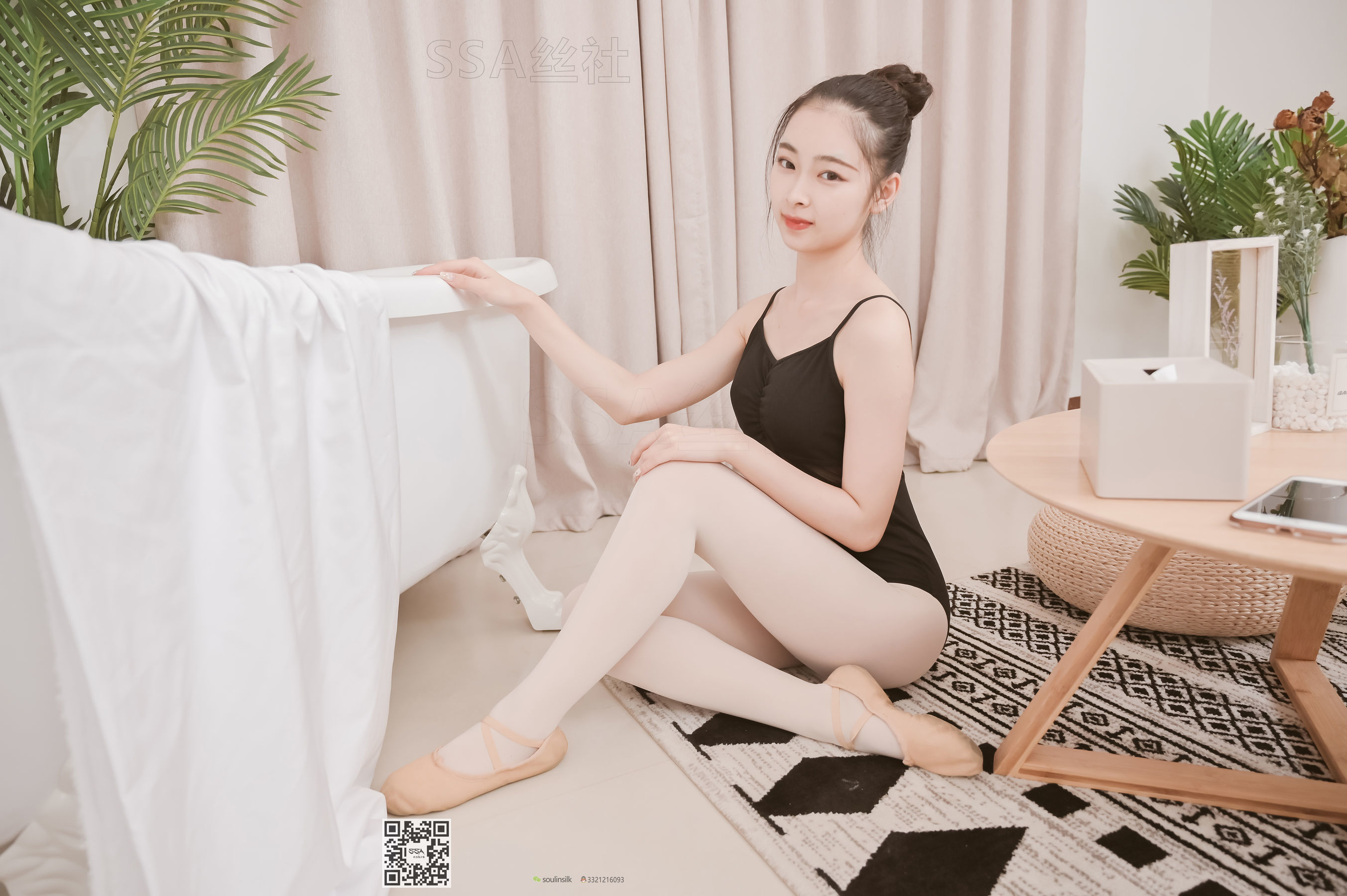 超清写真 No.108 腿模文娟 劈个叉都是爱你的形状-图91