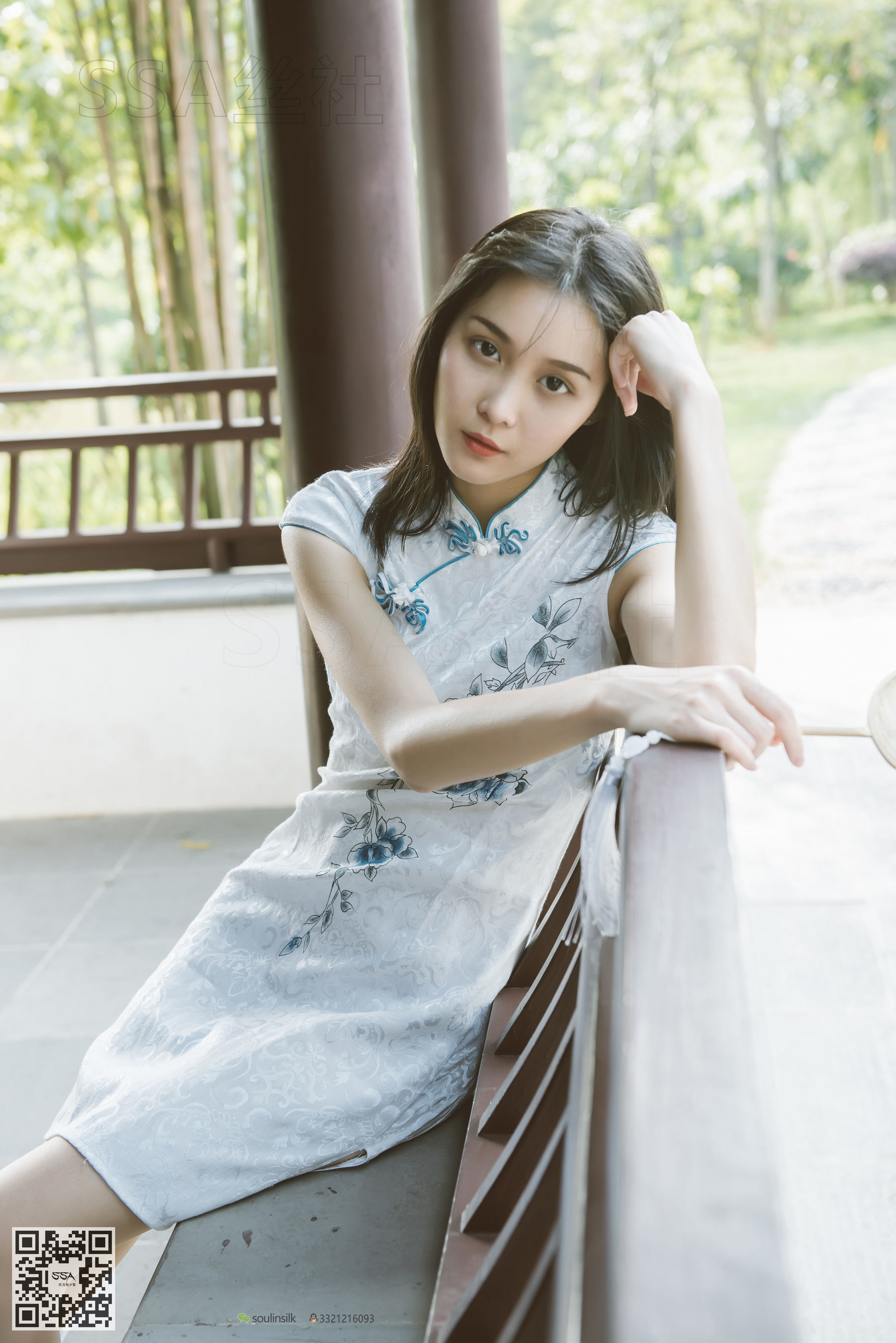 超清写真 No.111 腿模君君 旗袍秀-图99