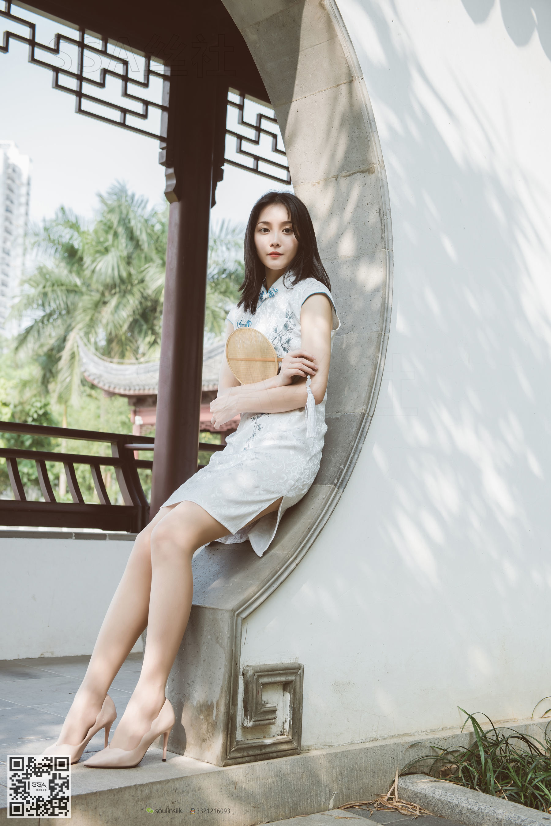 超清写真 No.111 腿模君君 旗袍秀-图100