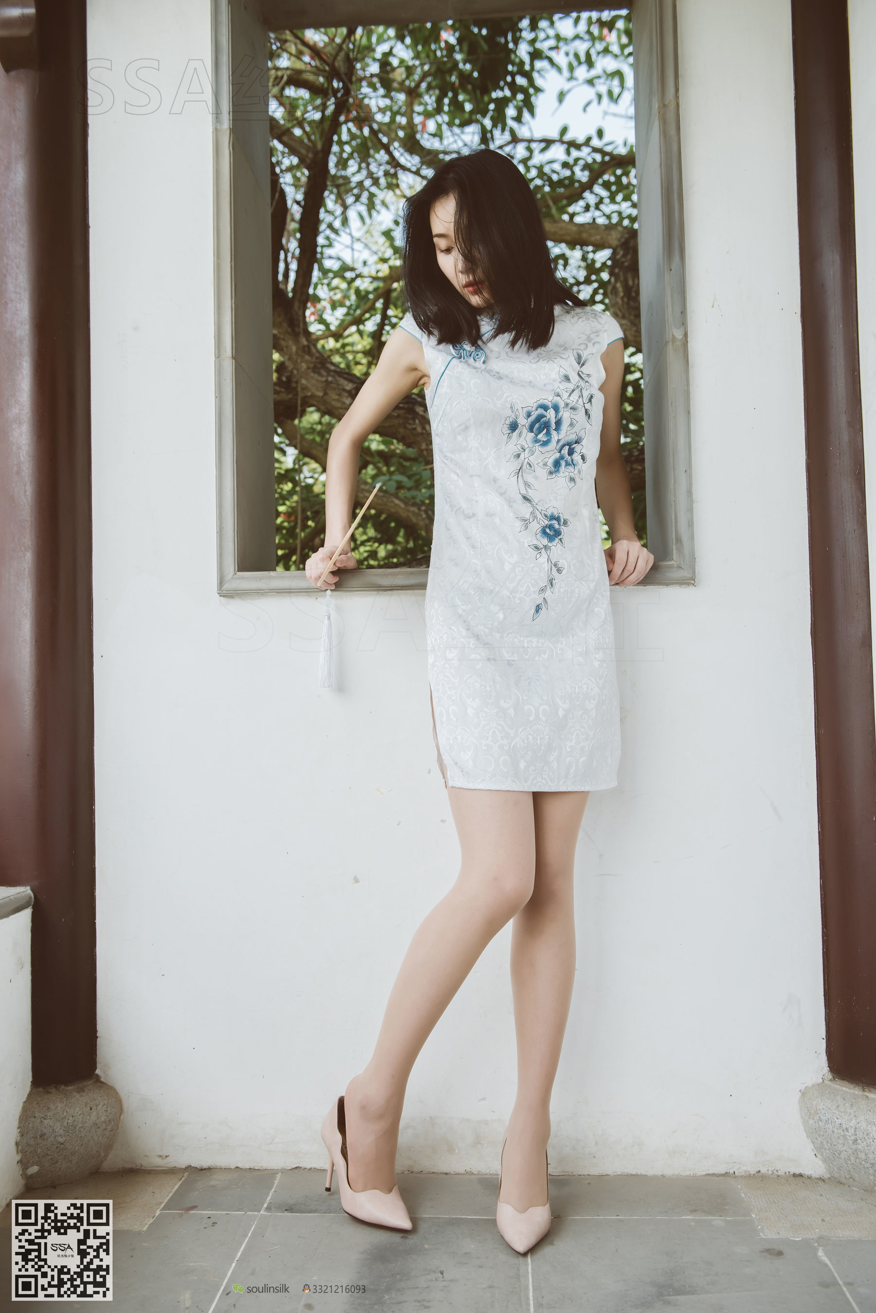 超清写真 No.111 腿模君君 旗袍秀-图114