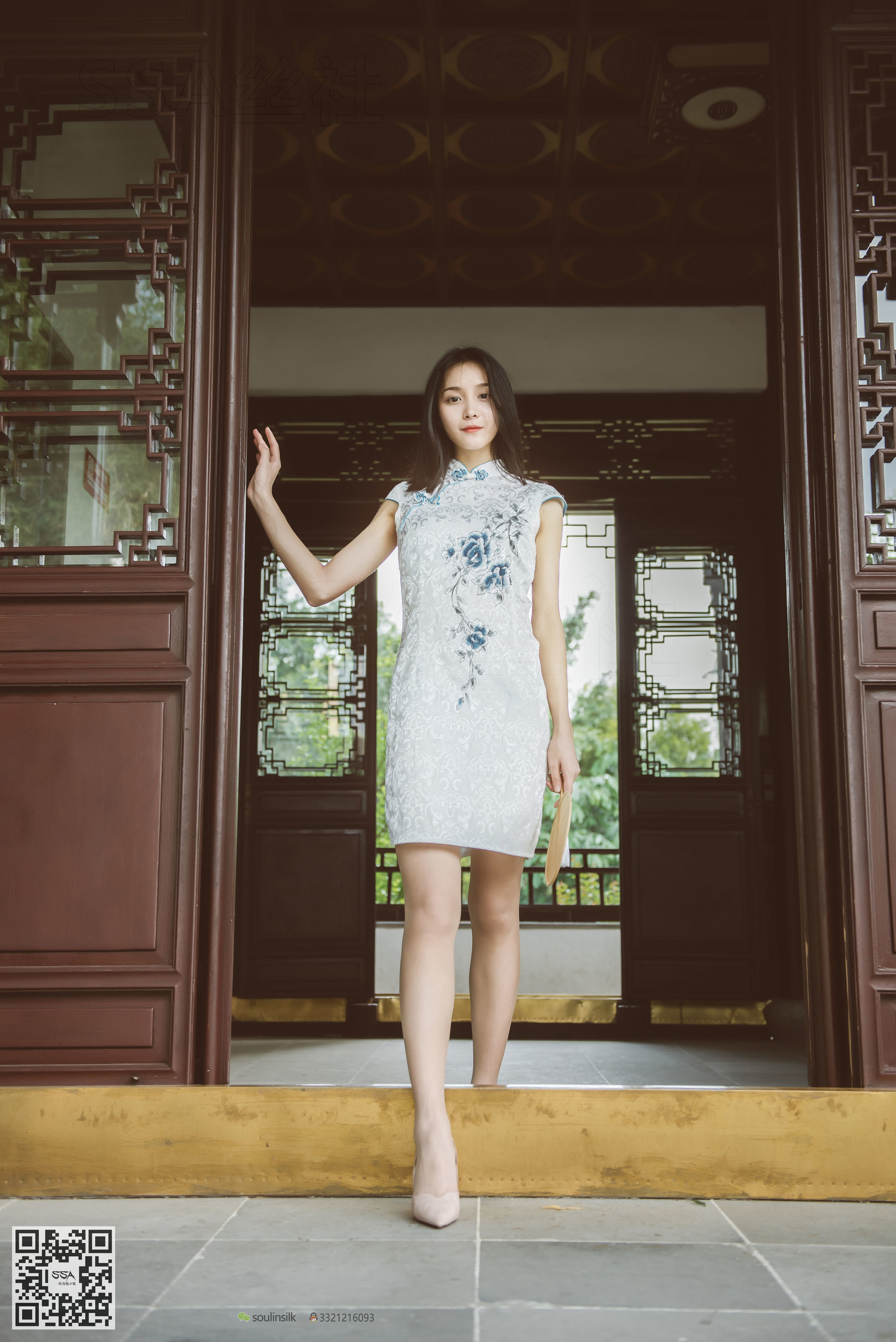 超清写真 No.111 腿模君君 旗袍秀-图138