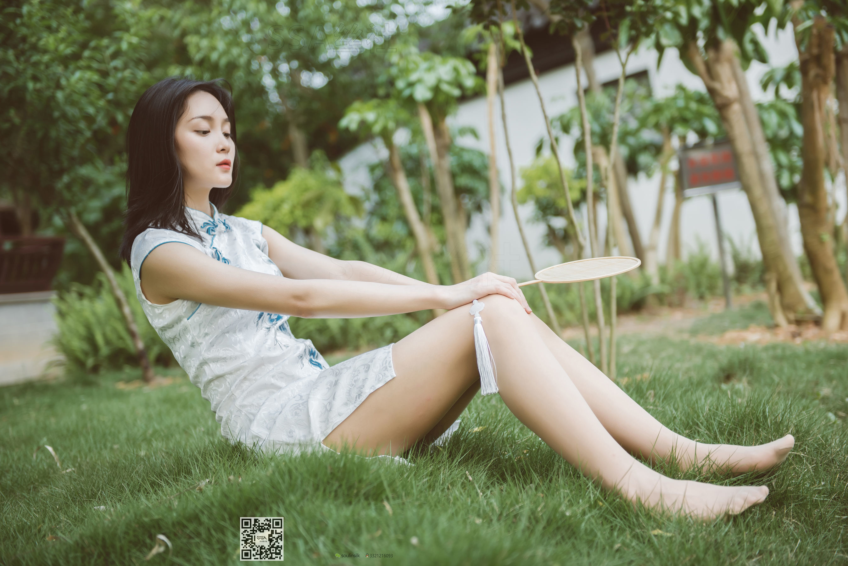 超清写真 No.111 腿模君君 旗袍秀-图144