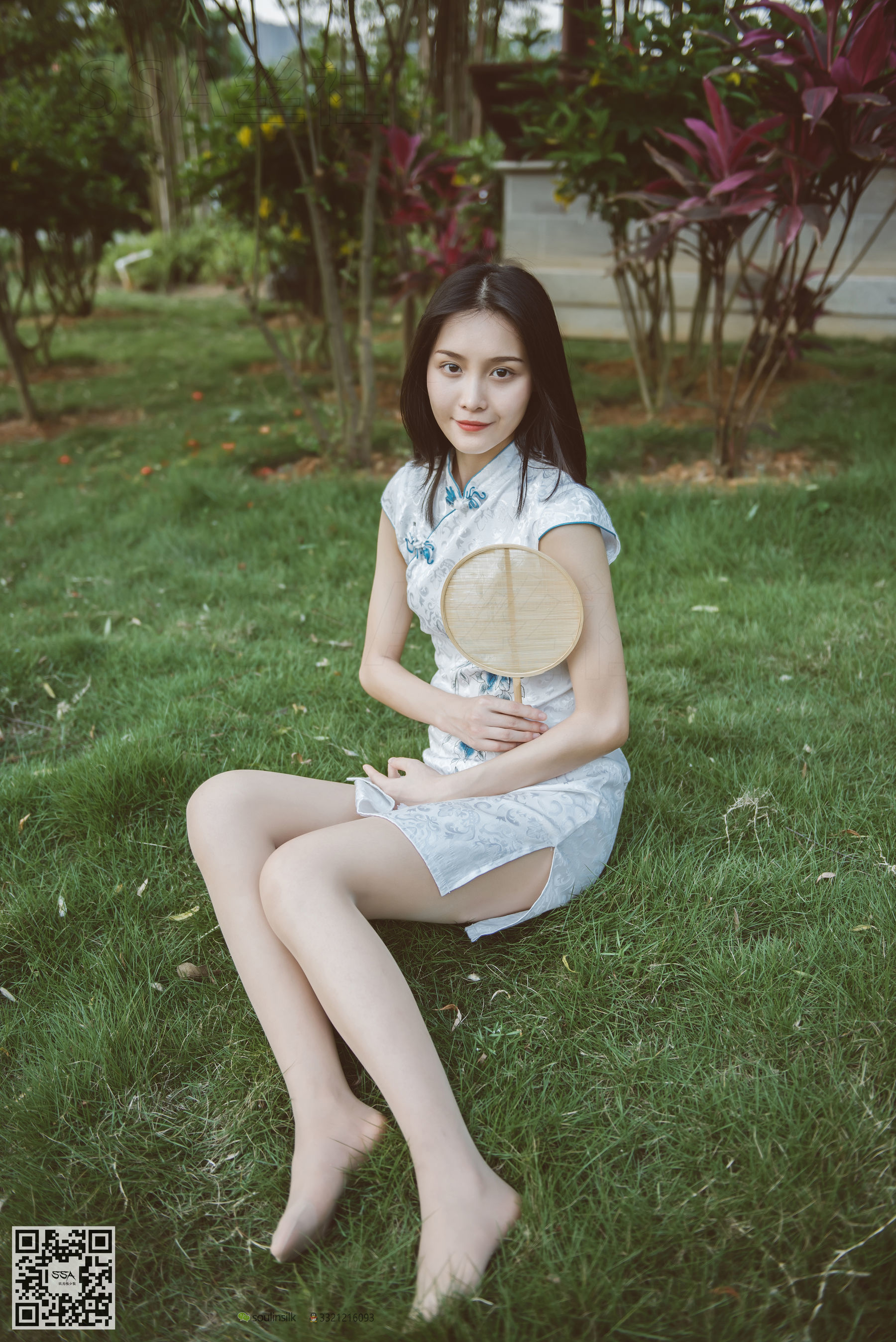 超清写真 No.111 腿模君君 旗袍秀-图157