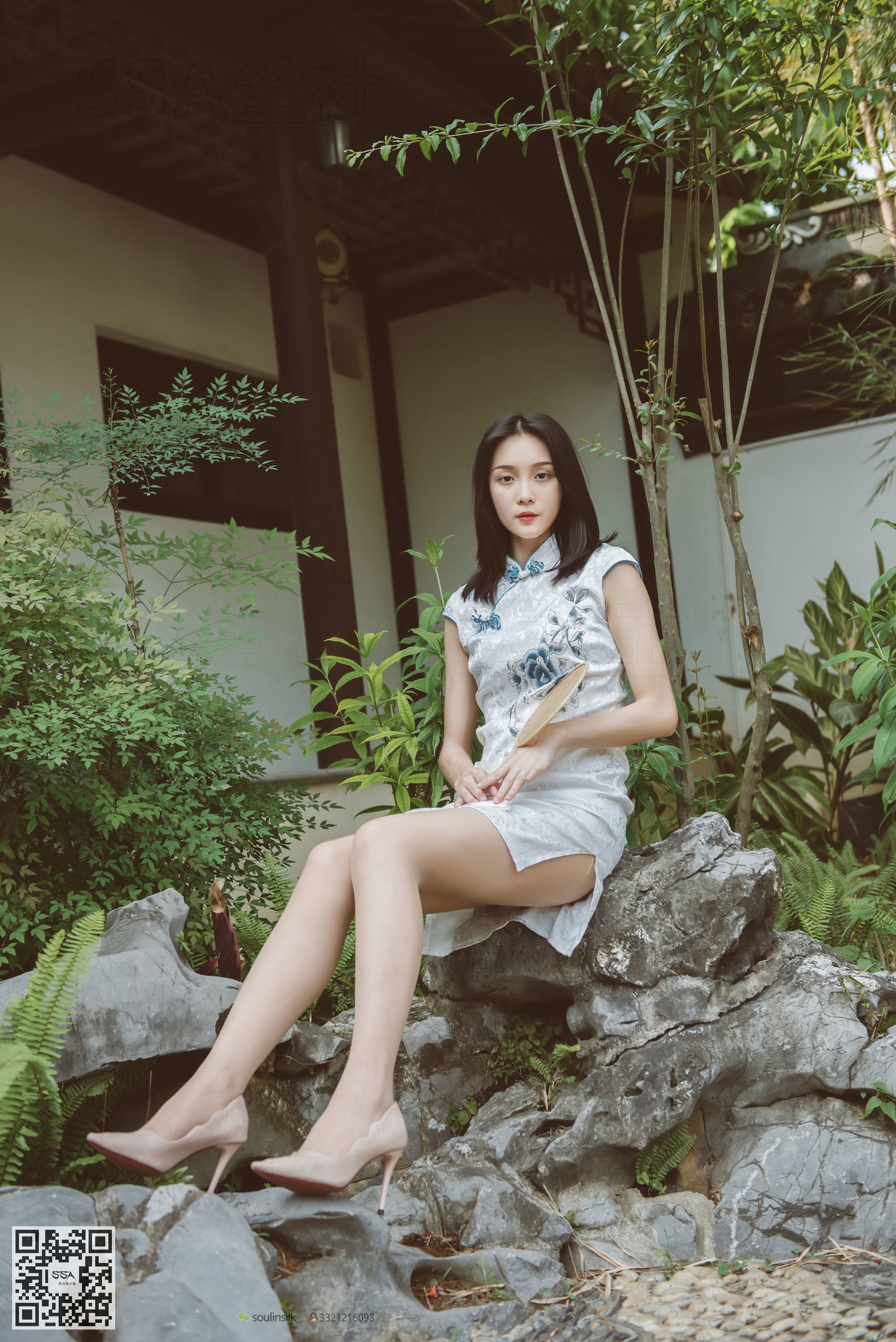 超清写真 No.111 腿模君君 旗袍秀-图45