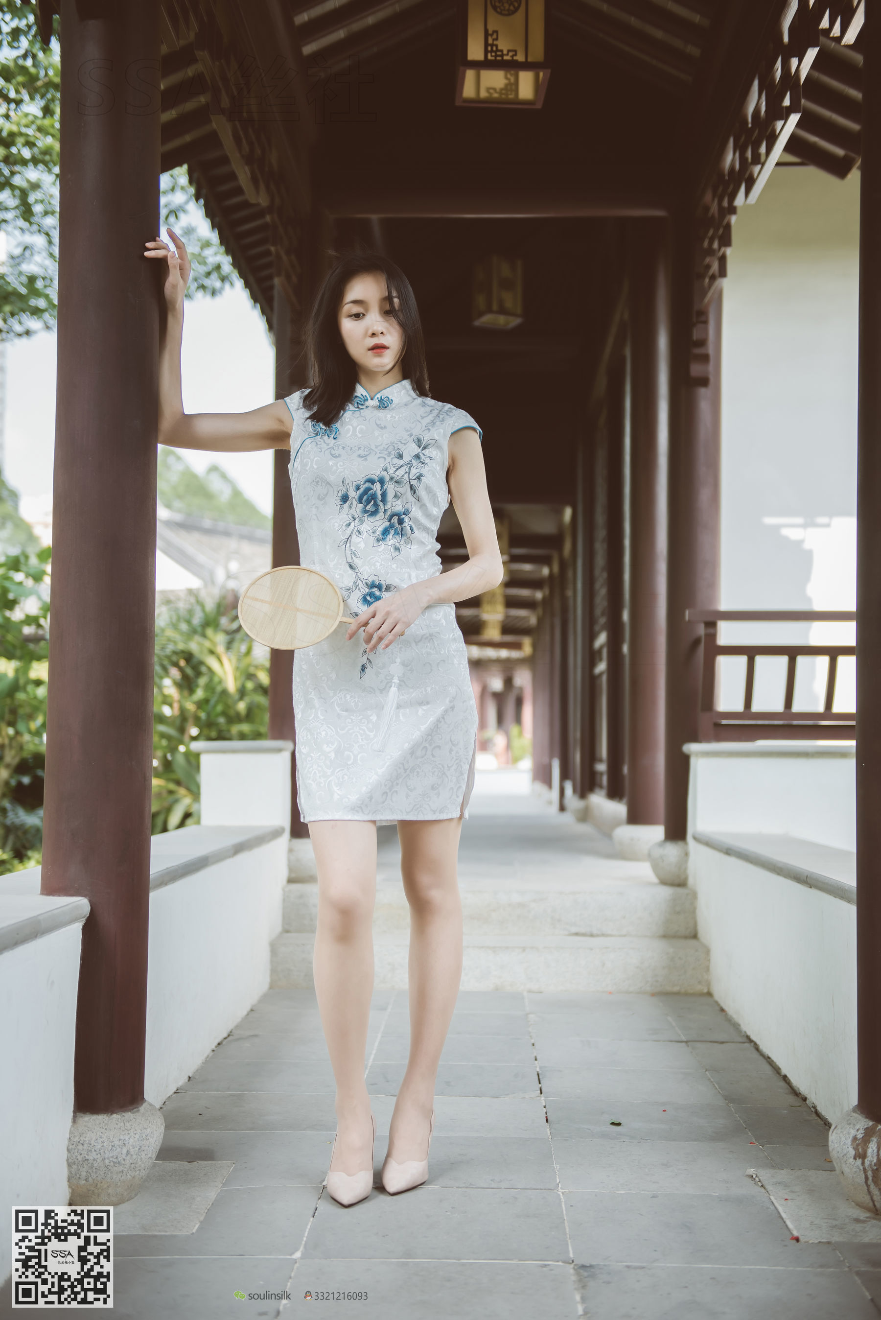 超清写真 No.111 腿模君君 旗袍秀-图53