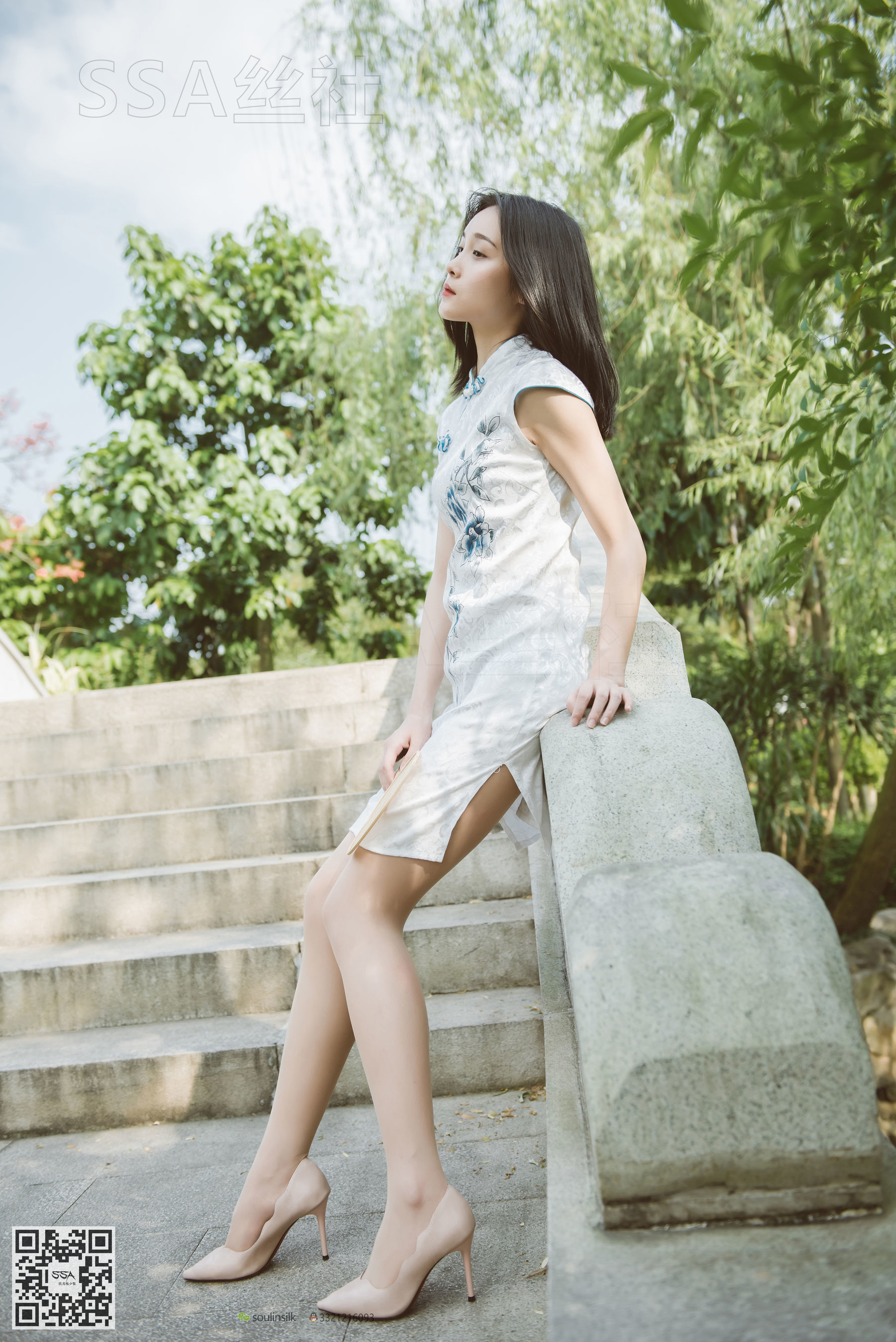 超清写真 No.111 腿模君君 旗袍秀-图83