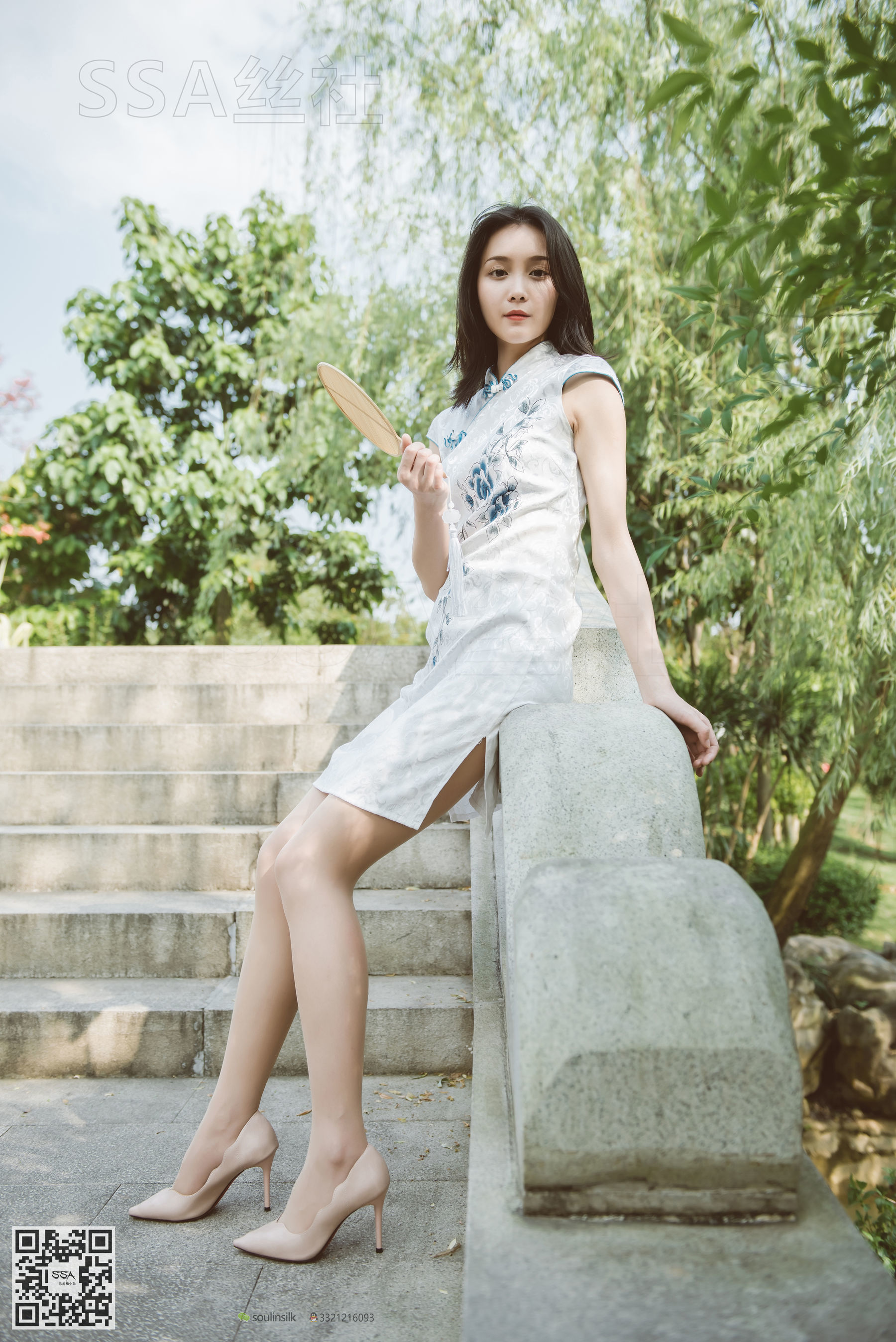 超清写真 No.111 腿模君君 旗袍秀-图84