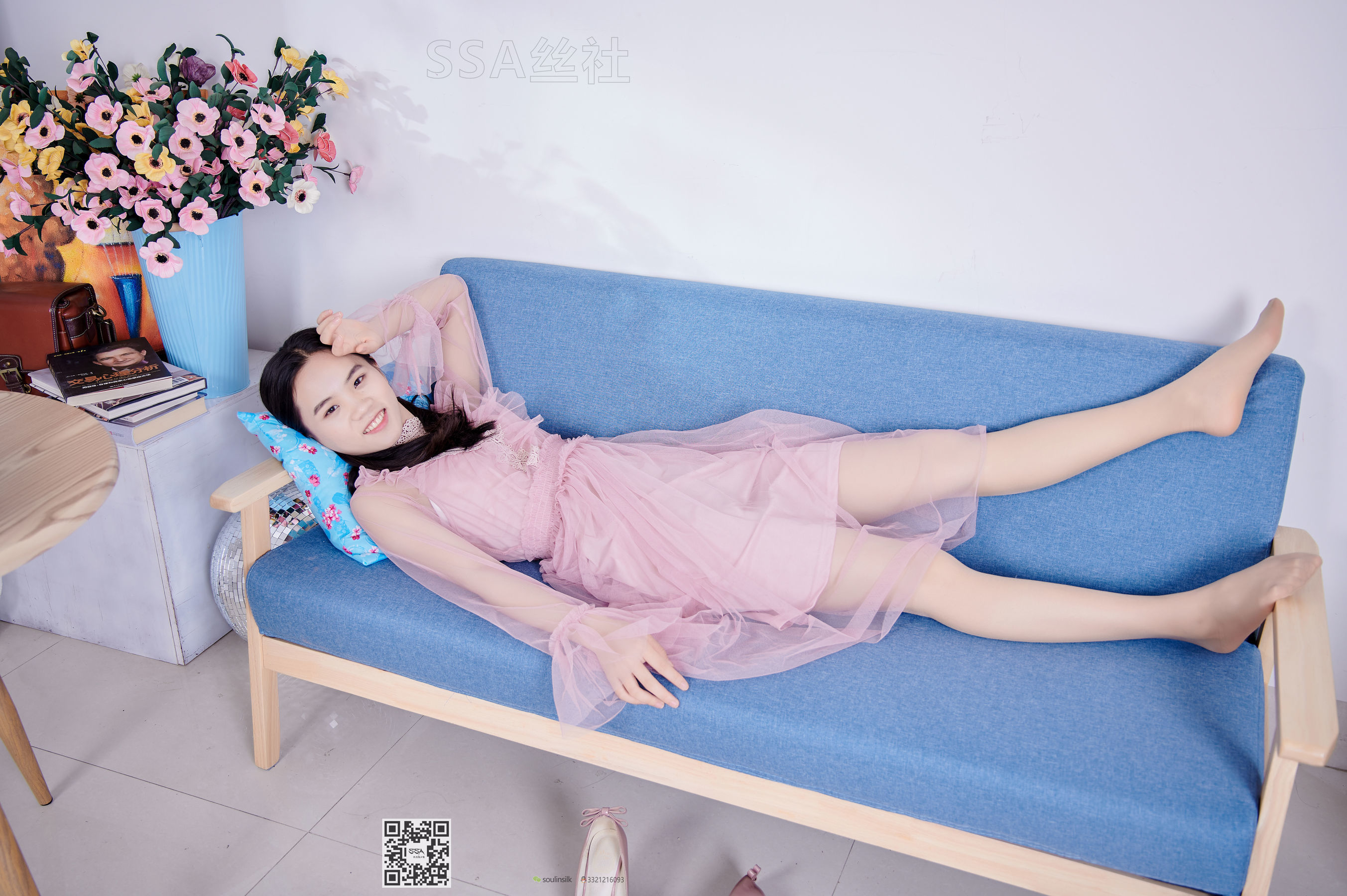 超清写真 No.114 腿模慧慧 笑容治愈系套少女粉-图101