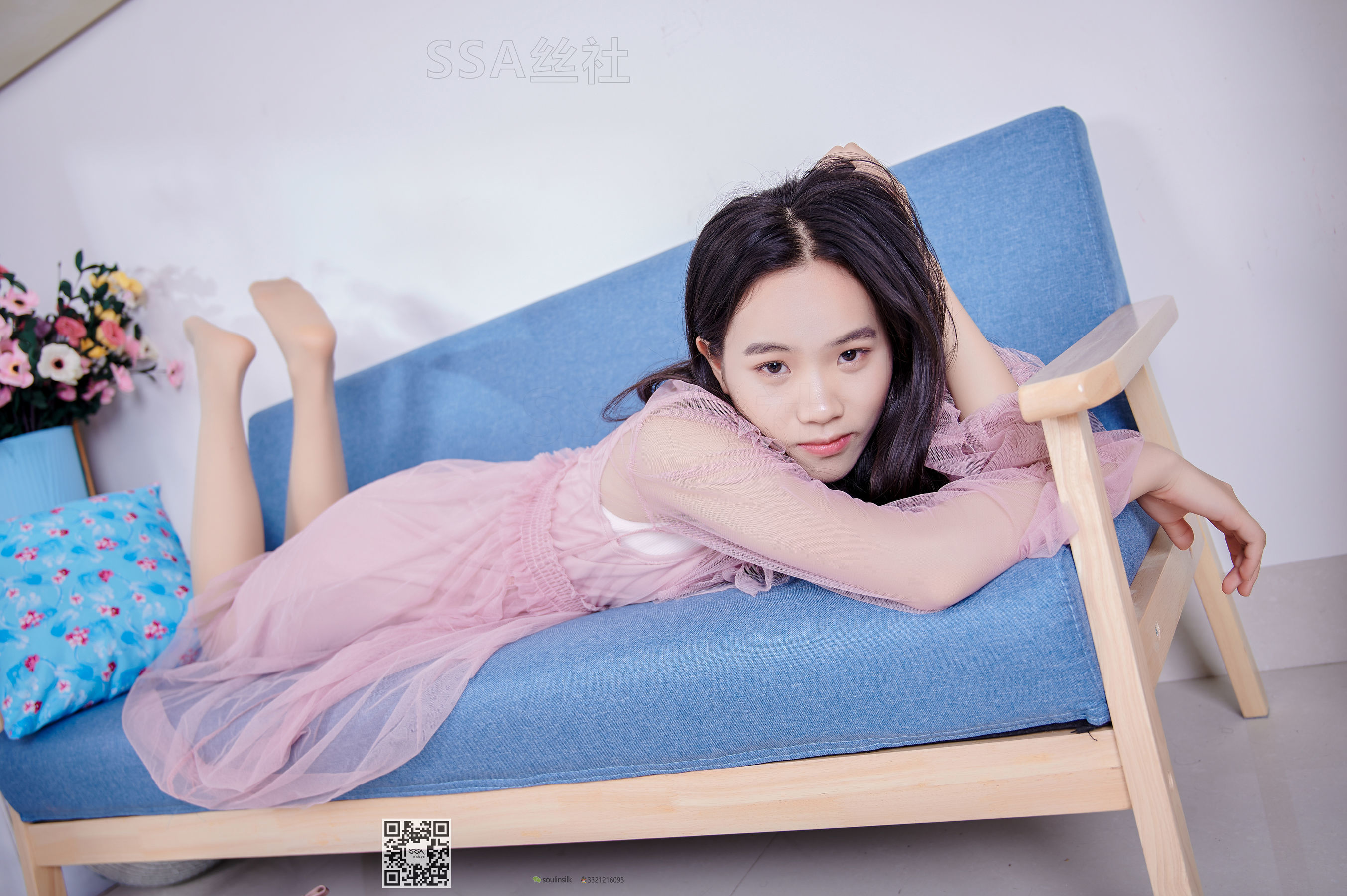 超清写真 No.114 腿模慧慧 笑容治愈系套少女粉-图138