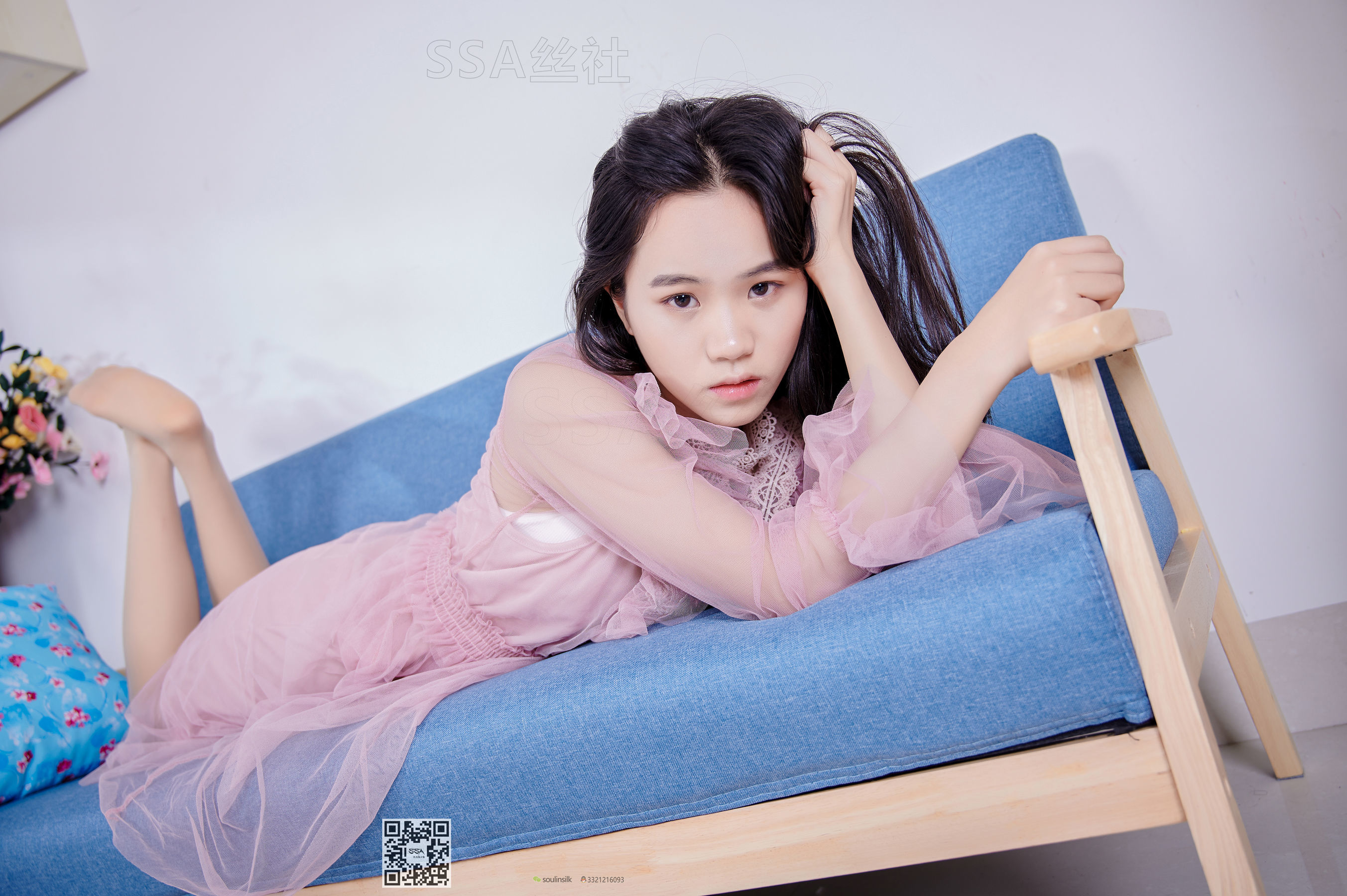 超清写真 No.114 腿模慧慧 笑容治愈系套少女粉-图139