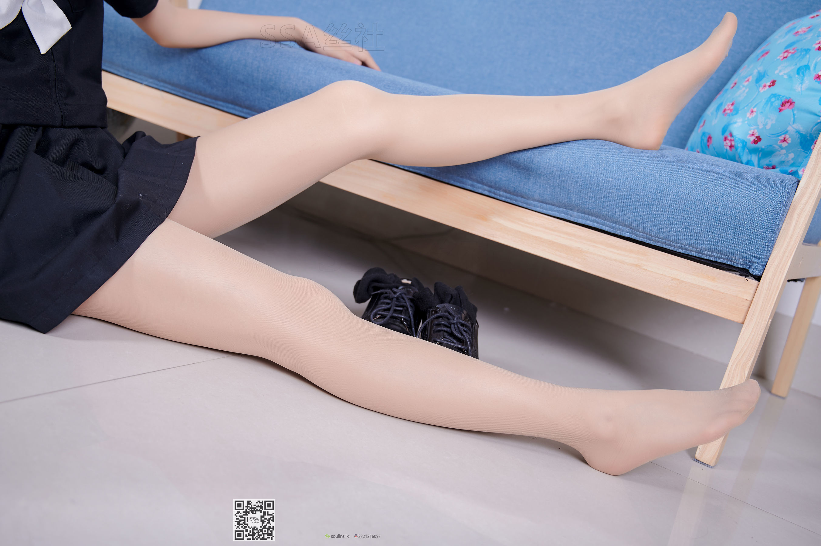 超清写真 No.116 腿模慧慧 清纯JK学生制服-图129
