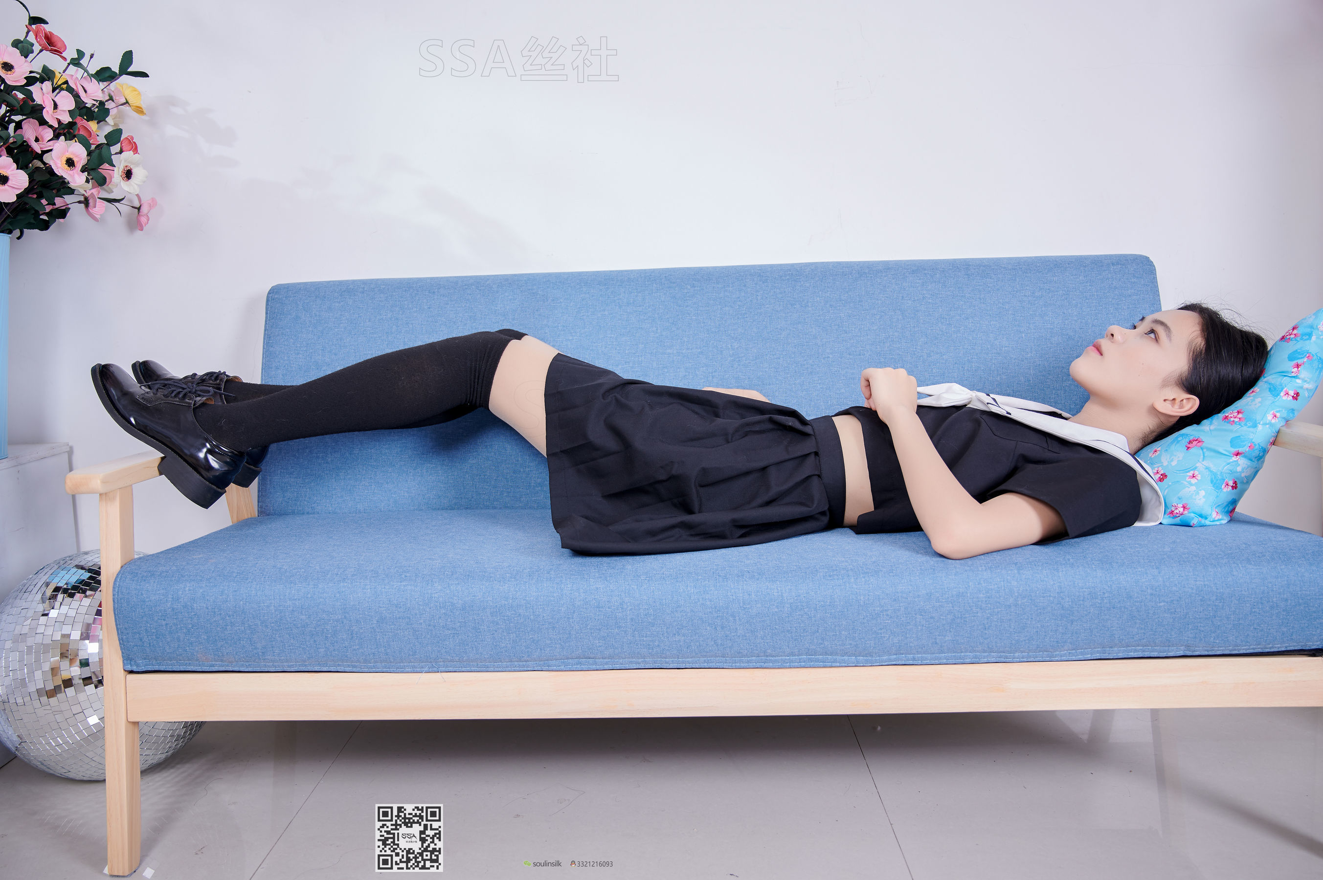 超清写真 No.116 腿模慧慧 清纯JK学生制服-图48