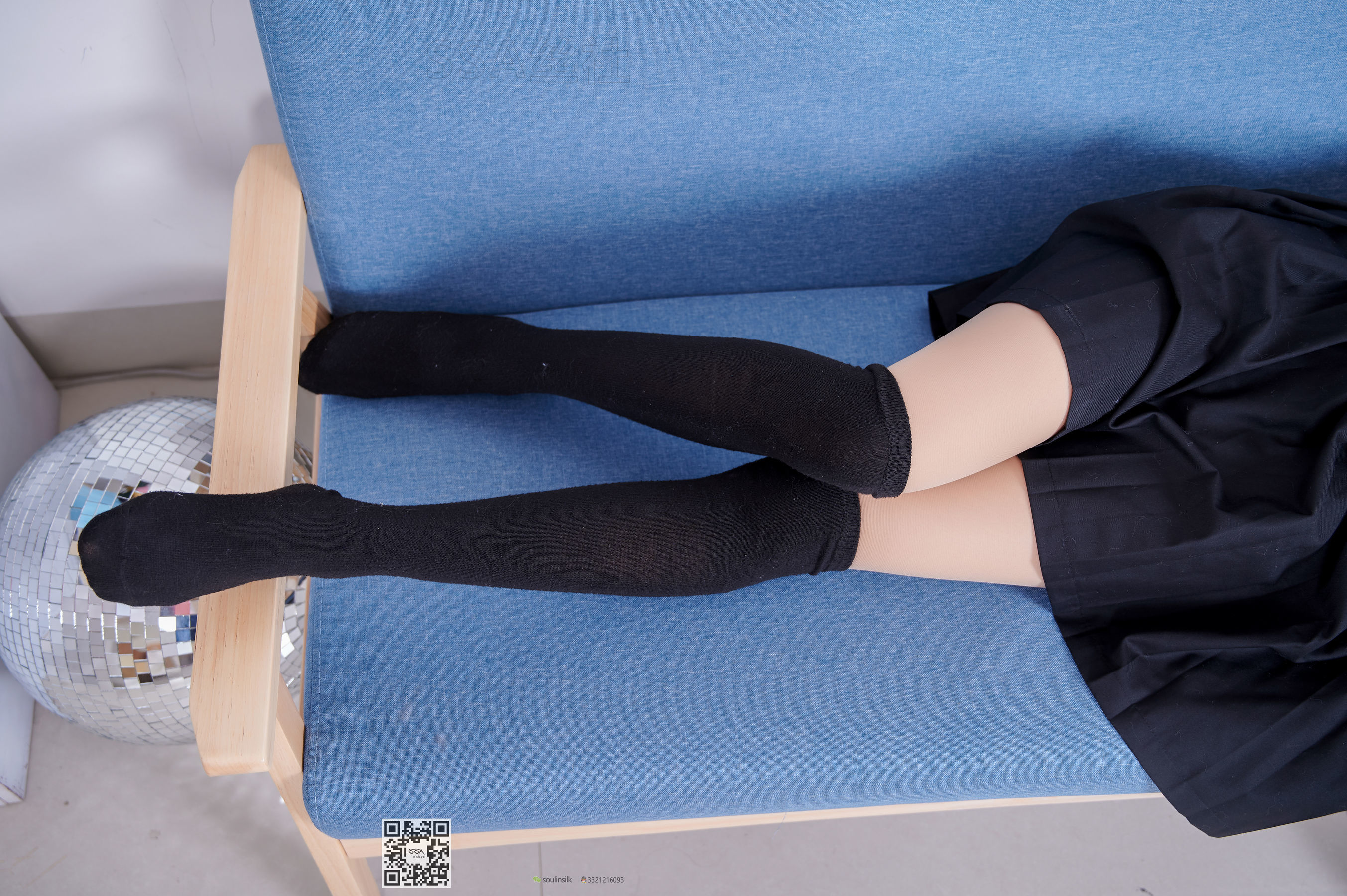 超清写真 No.116 腿模慧慧 清纯JK学生制服-图69