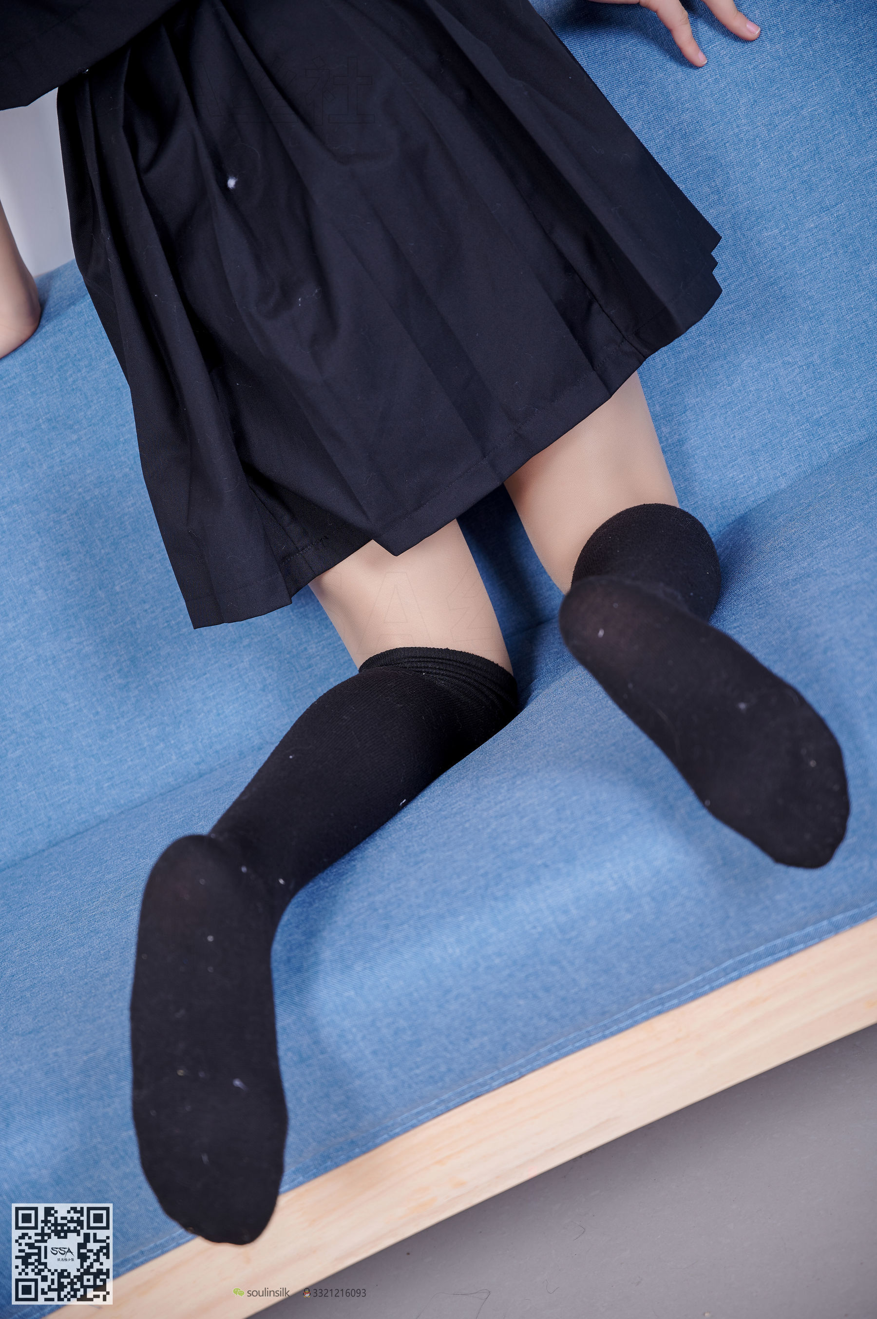 超清写真 No.116 腿模慧慧 清纯JK学生制服-图83