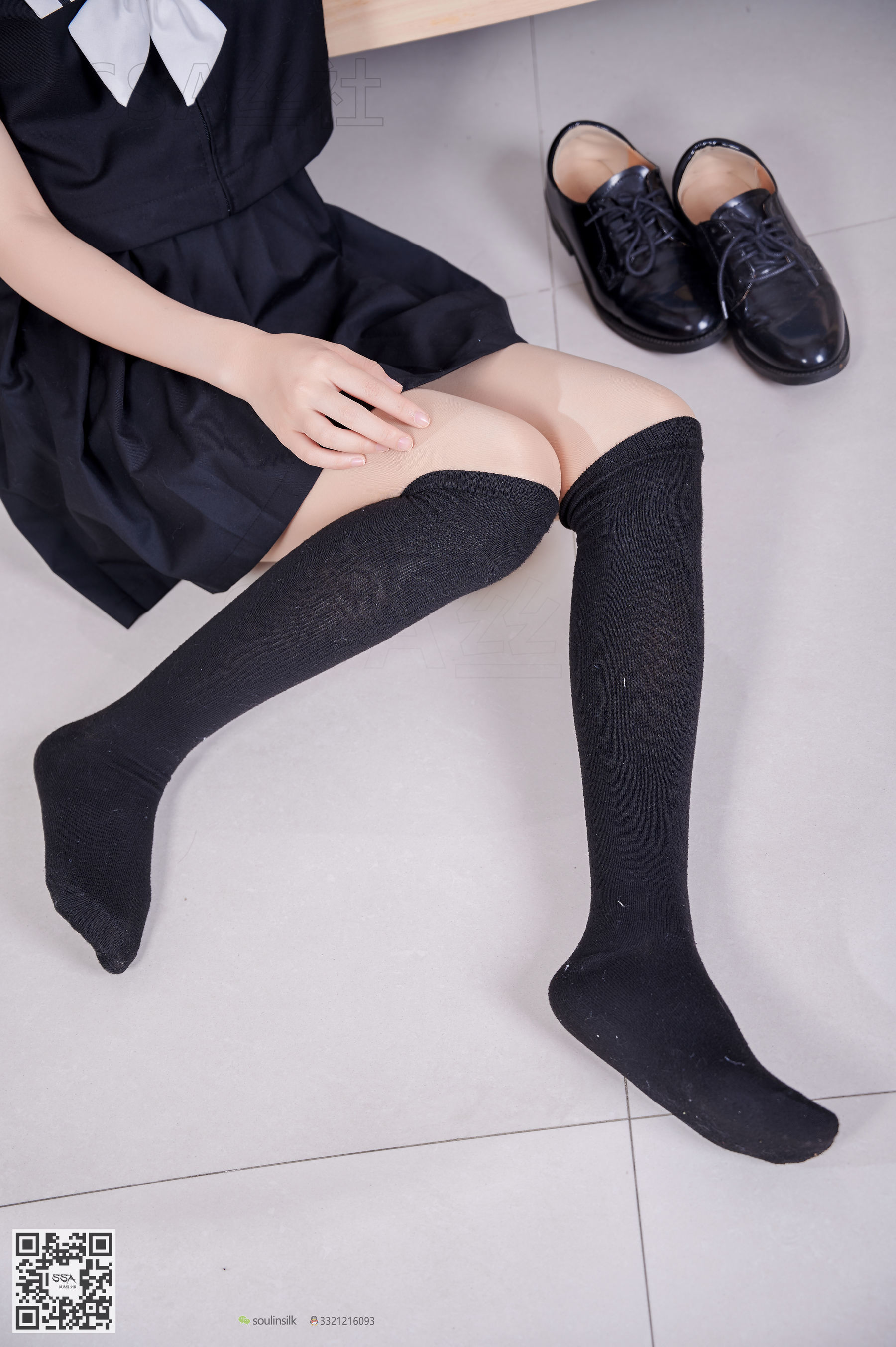 超清写真 No.116 腿模慧慧 清纯JK学生制服-图98