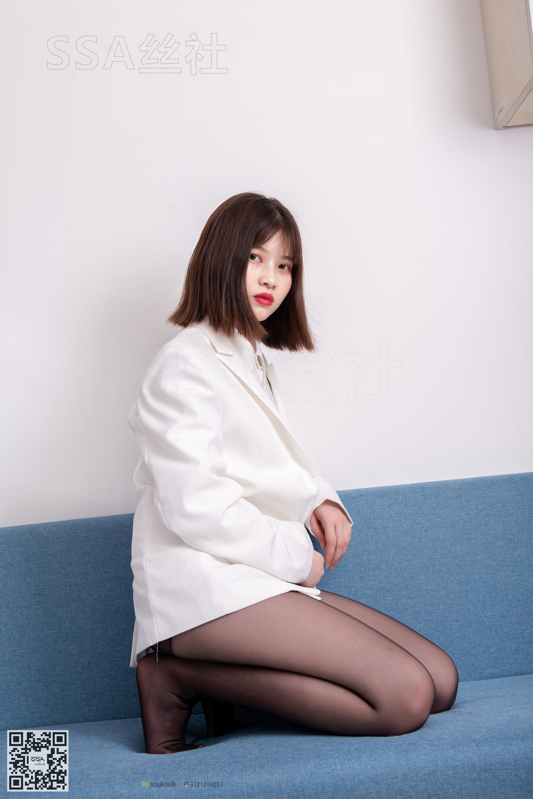 超清写真 No.119 腿模穗子 白色西装-图89