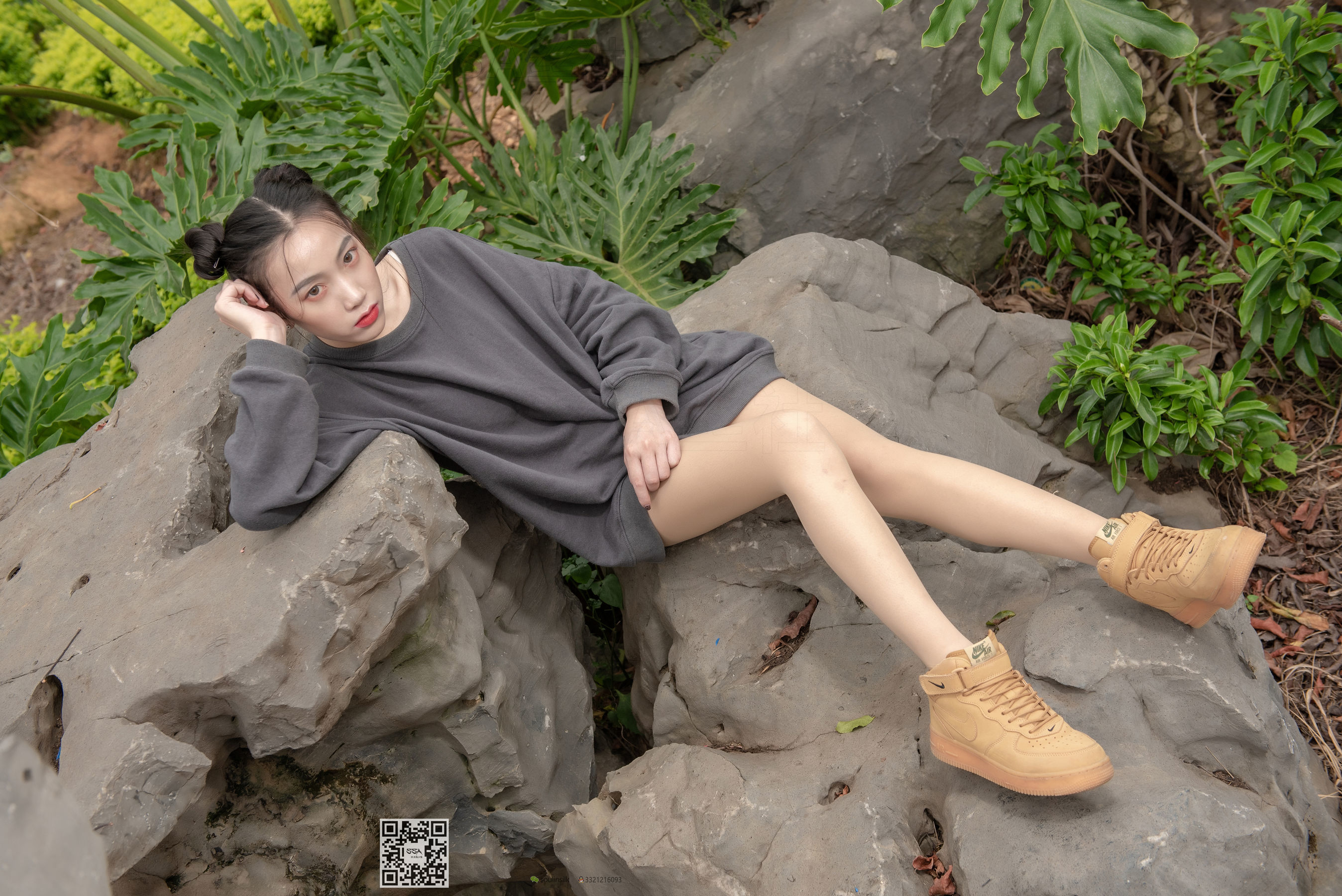 超清写真 No.125 腿模大大 郊外踏青之旅-图43
