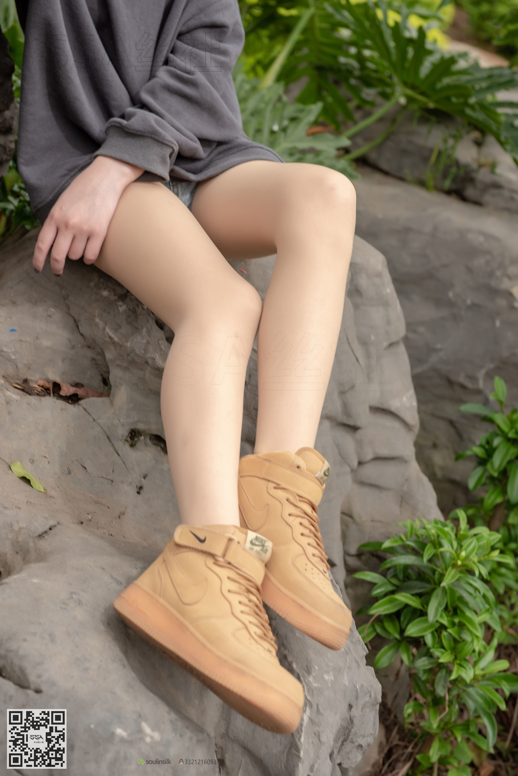 超清写真 No.125 腿模大大 郊外踏青之旅-图47