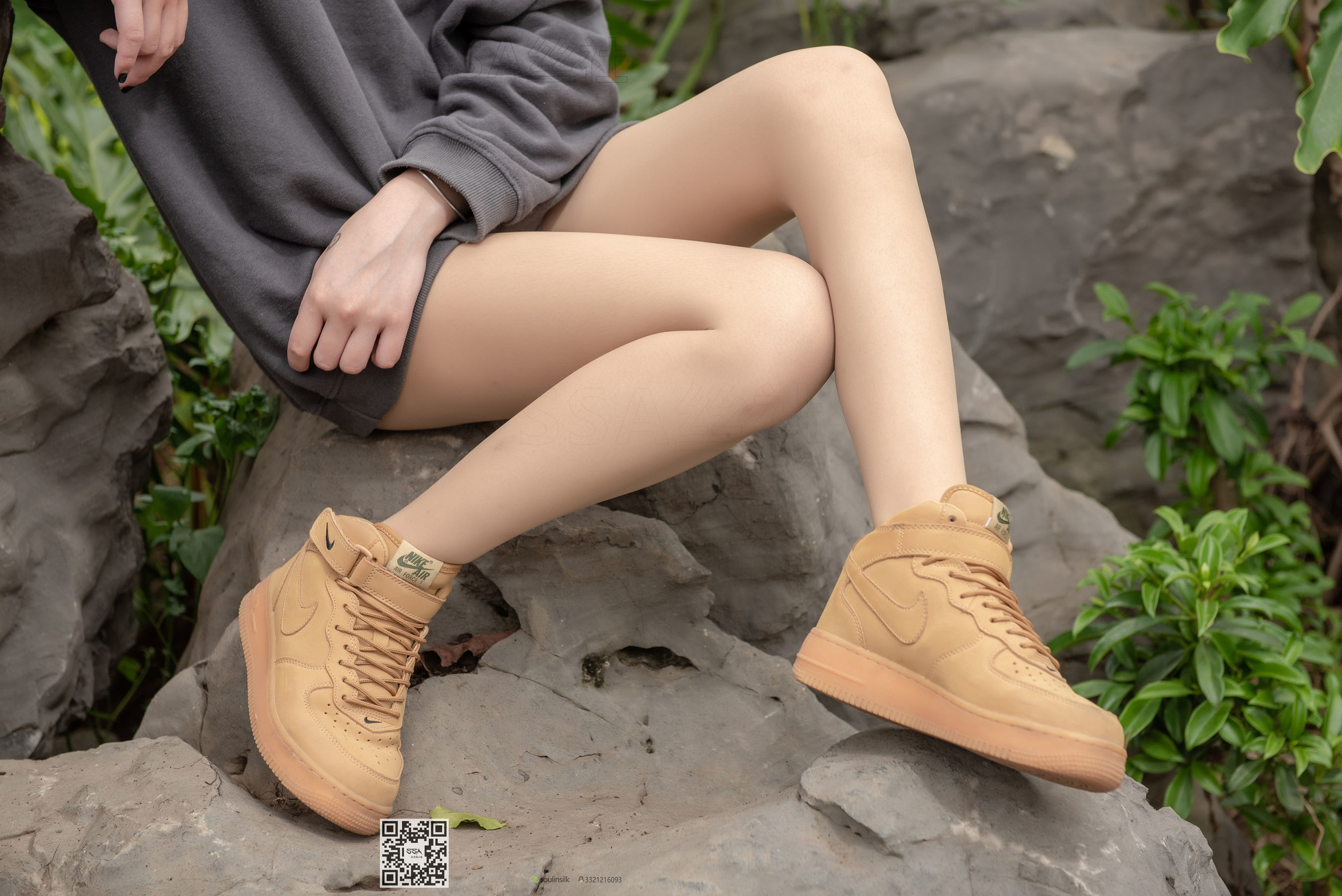 超清写真 No.125 腿模大大 郊外踏青之旅-图49