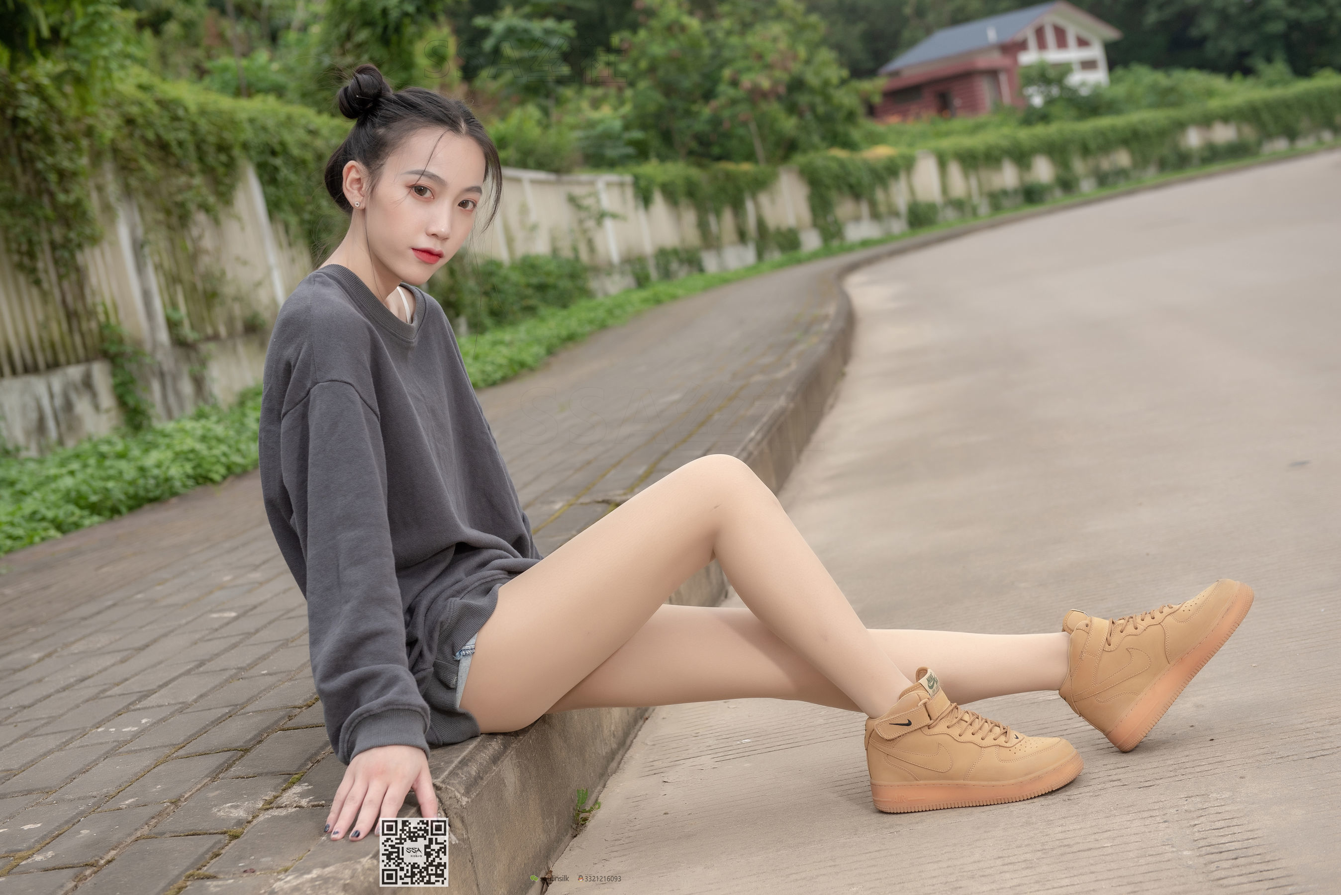 超清写真 No.125 腿模大大 郊外踏青之旅-图65