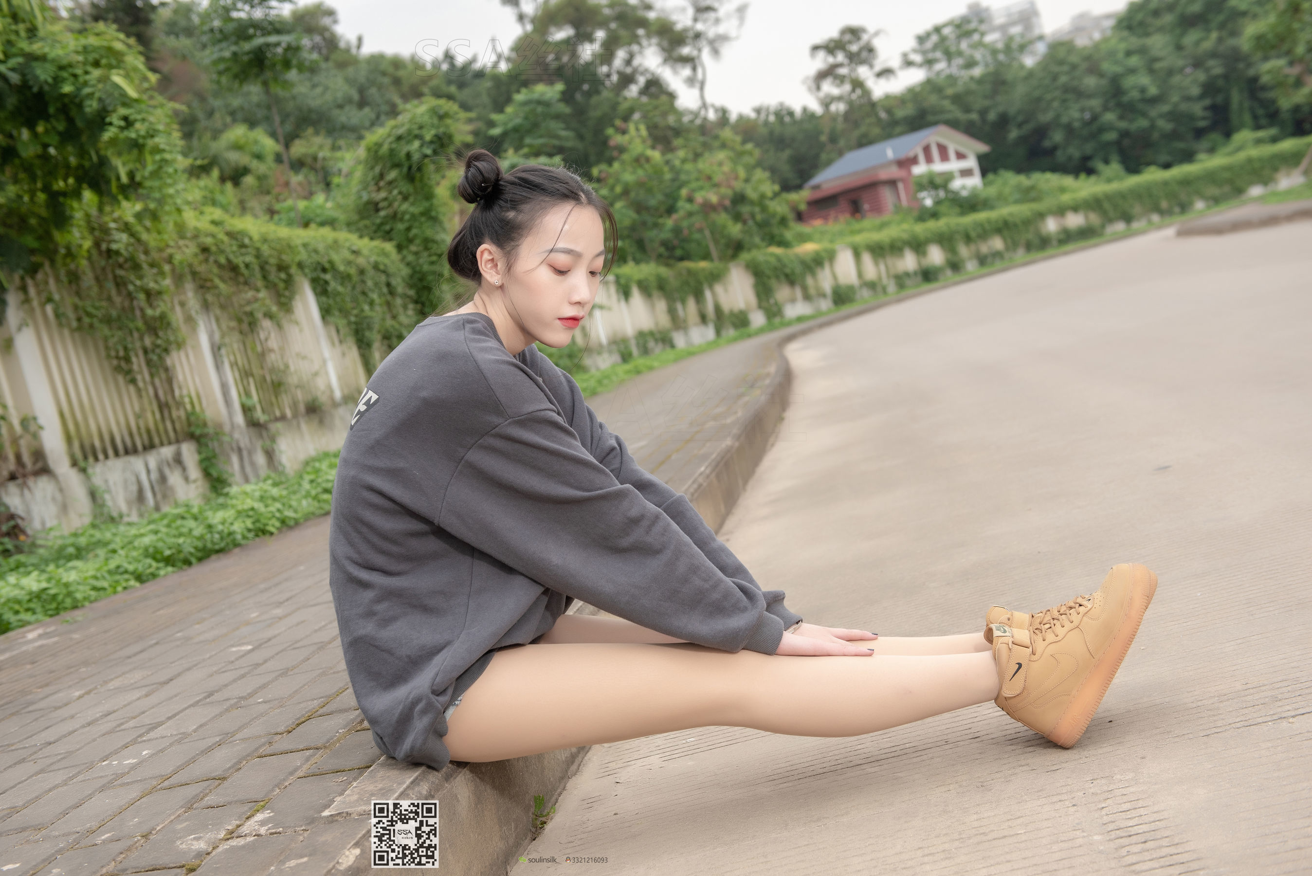 超清写真 No.125 腿模大大 郊外踏青之旅-图67