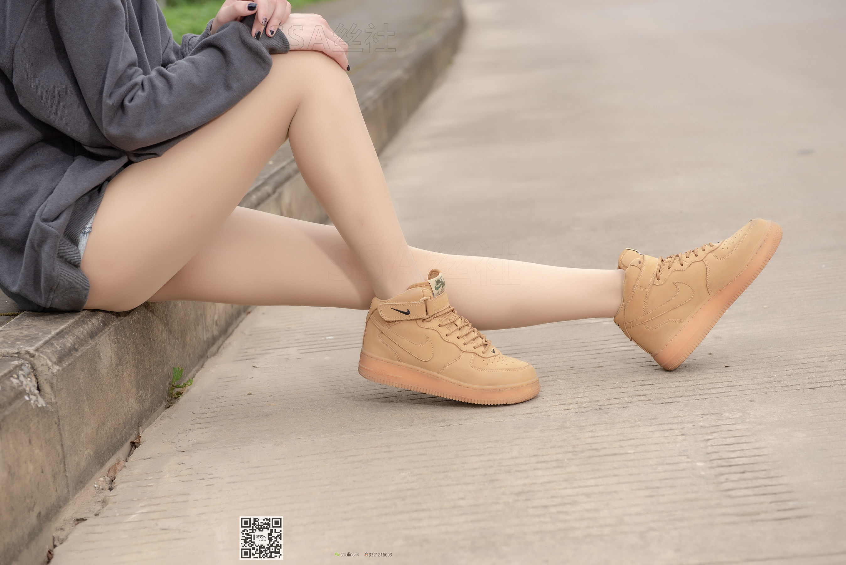 超清写真 No.125 腿模大大 郊外踏青之旅-图68