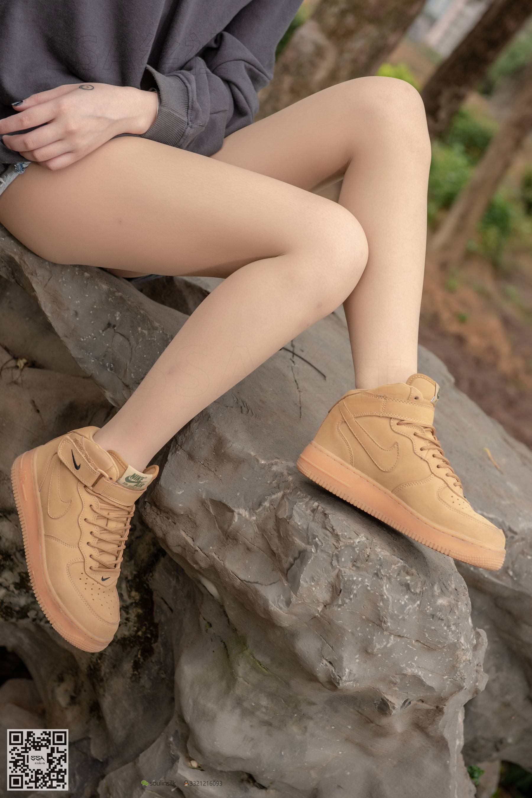 超清写真 No.125 腿模大大 郊外踏青之旅-图6