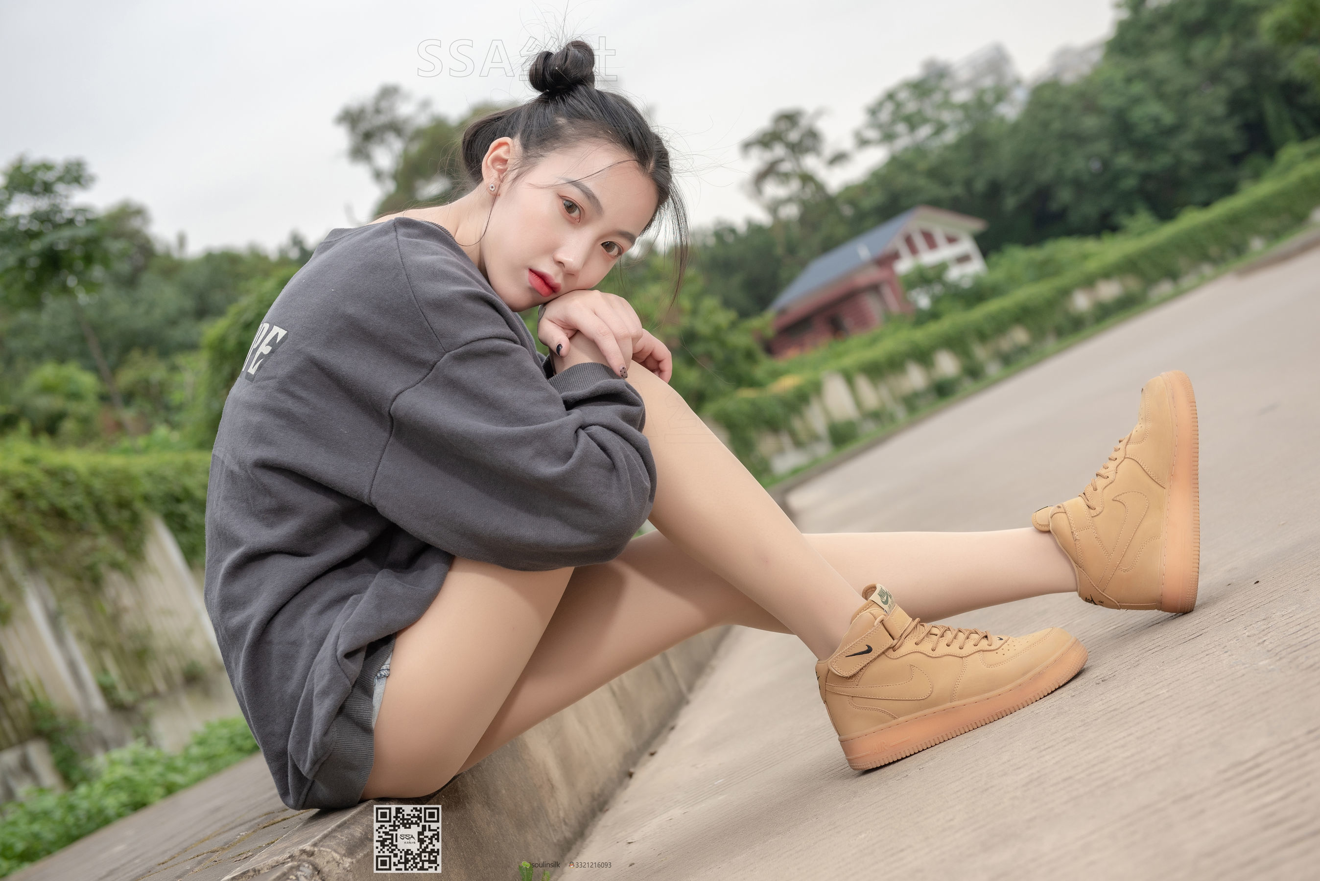 超清写真 No.125 腿模大大 郊外踏青之旅-图70