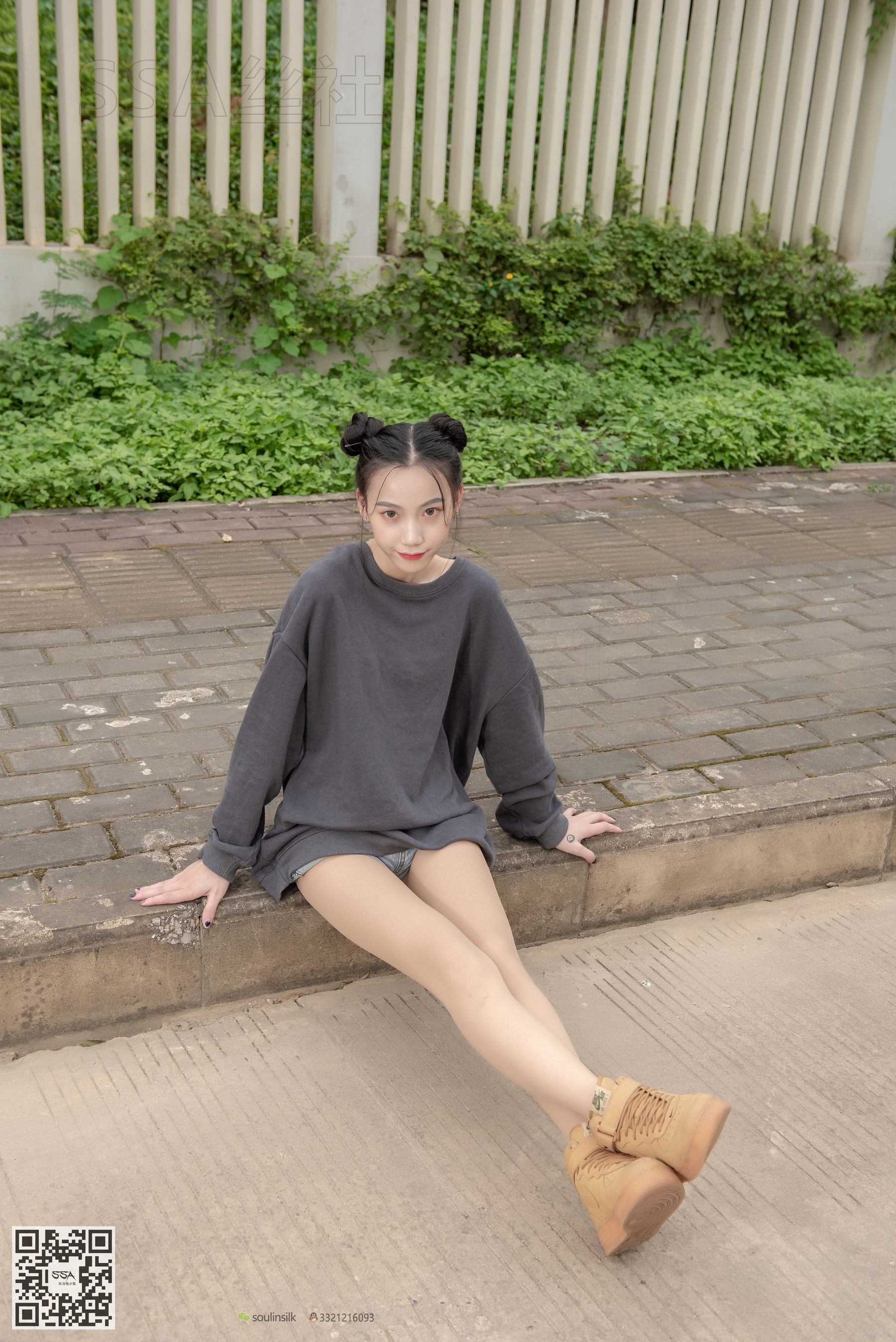 超清写真 No.125 腿模大大 郊外踏青之旅-图71