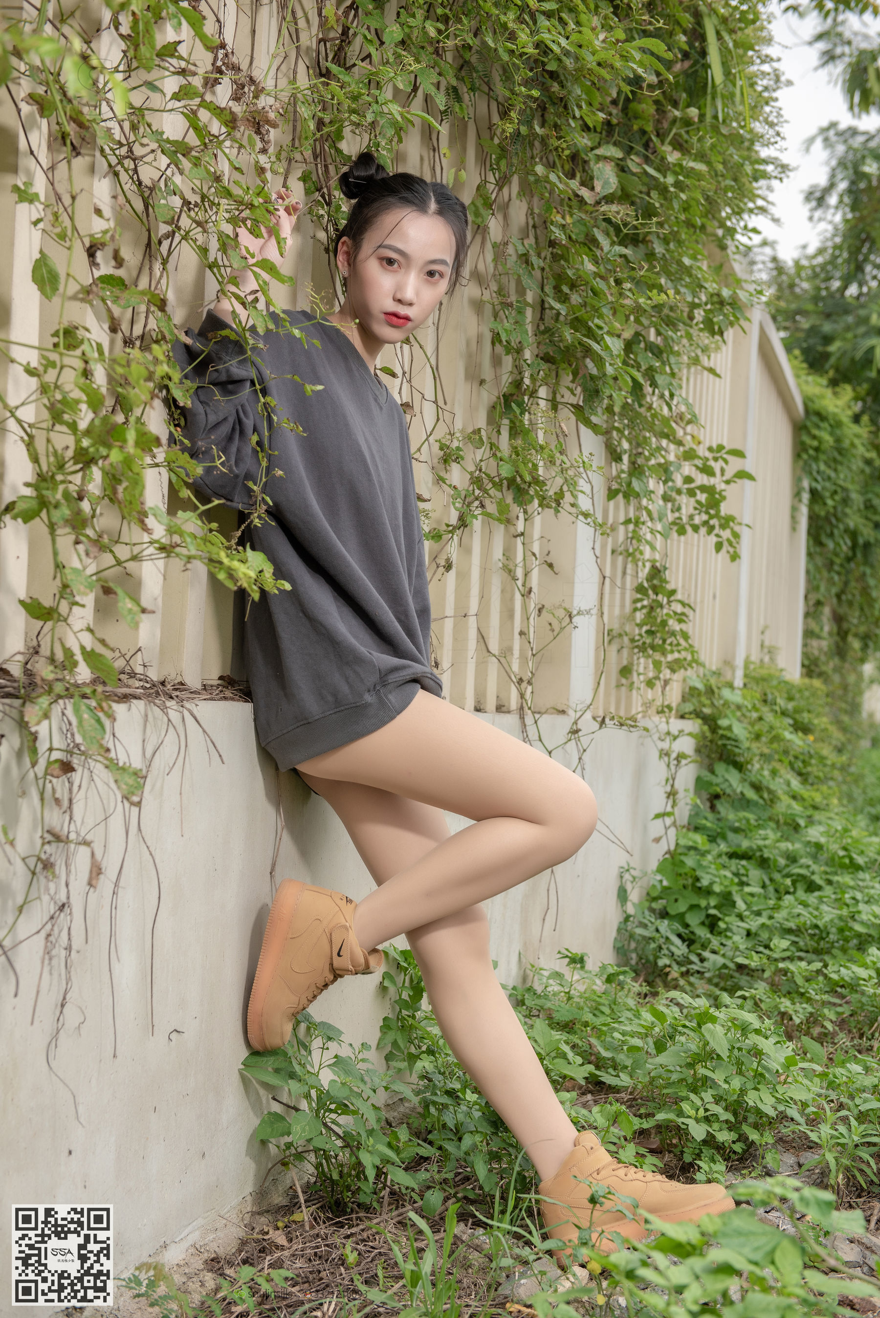 超清写真 No.125 腿模大大 郊外踏青之旅-图74