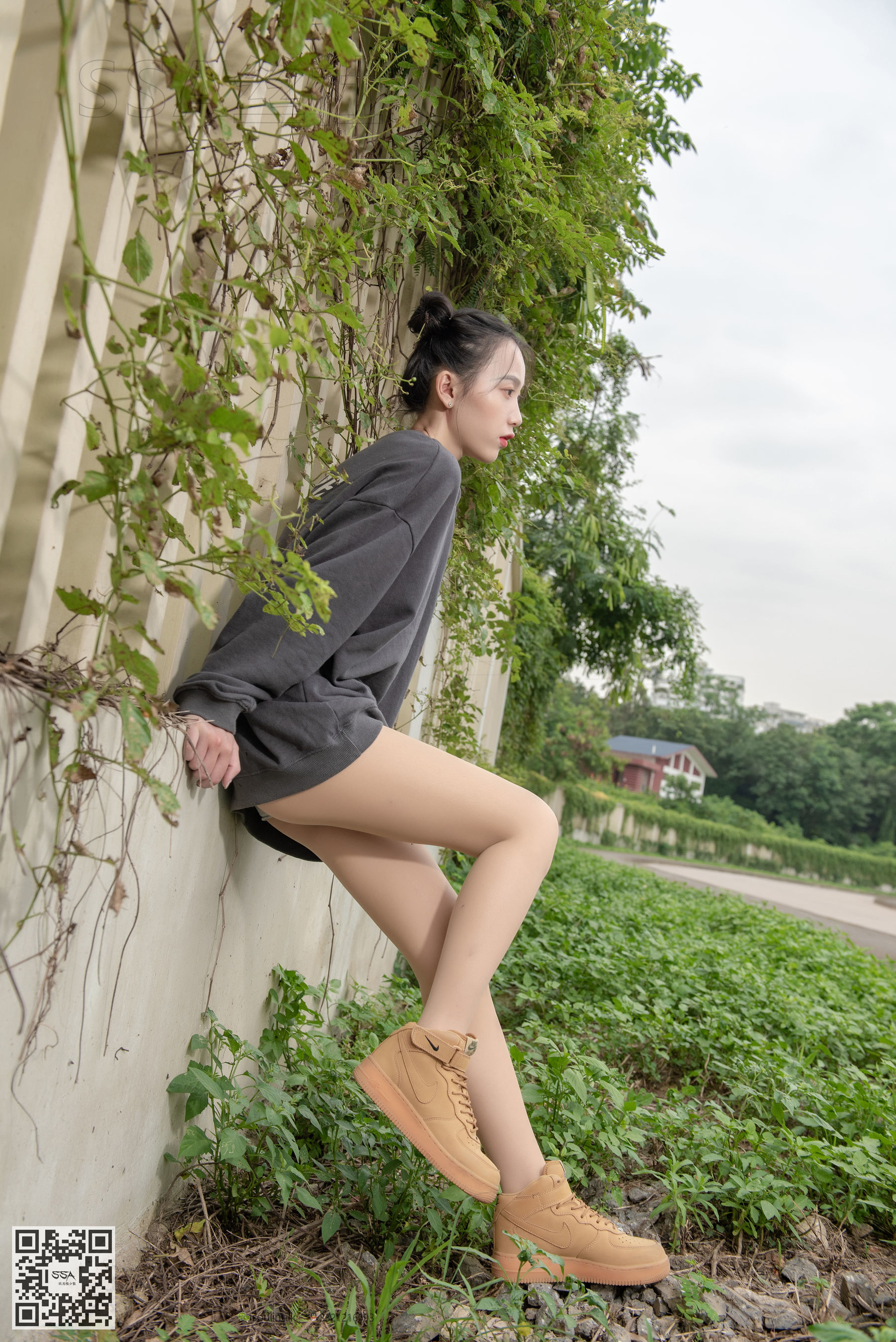 超清写真 No.125 腿模大大 郊外踏青之旅-图78