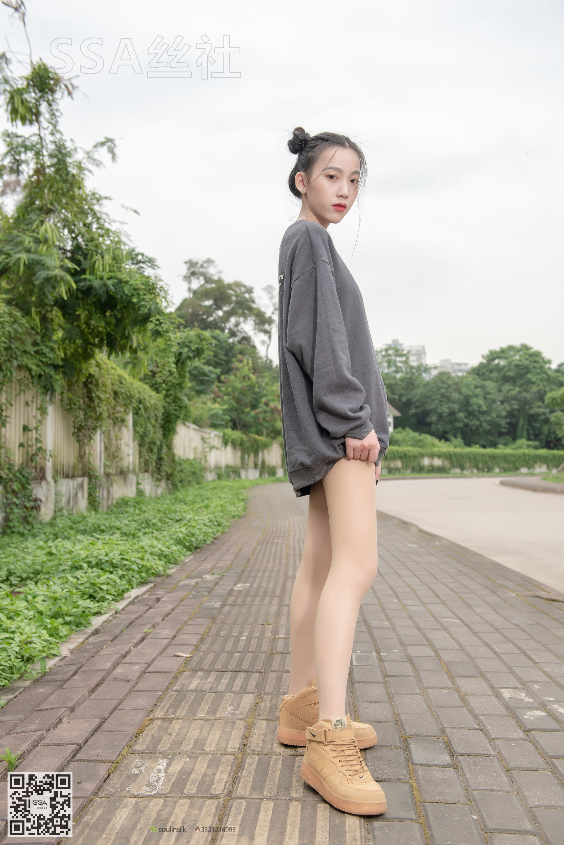 超清写真 No.125 腿模大大 郊外踏青之旅-图87