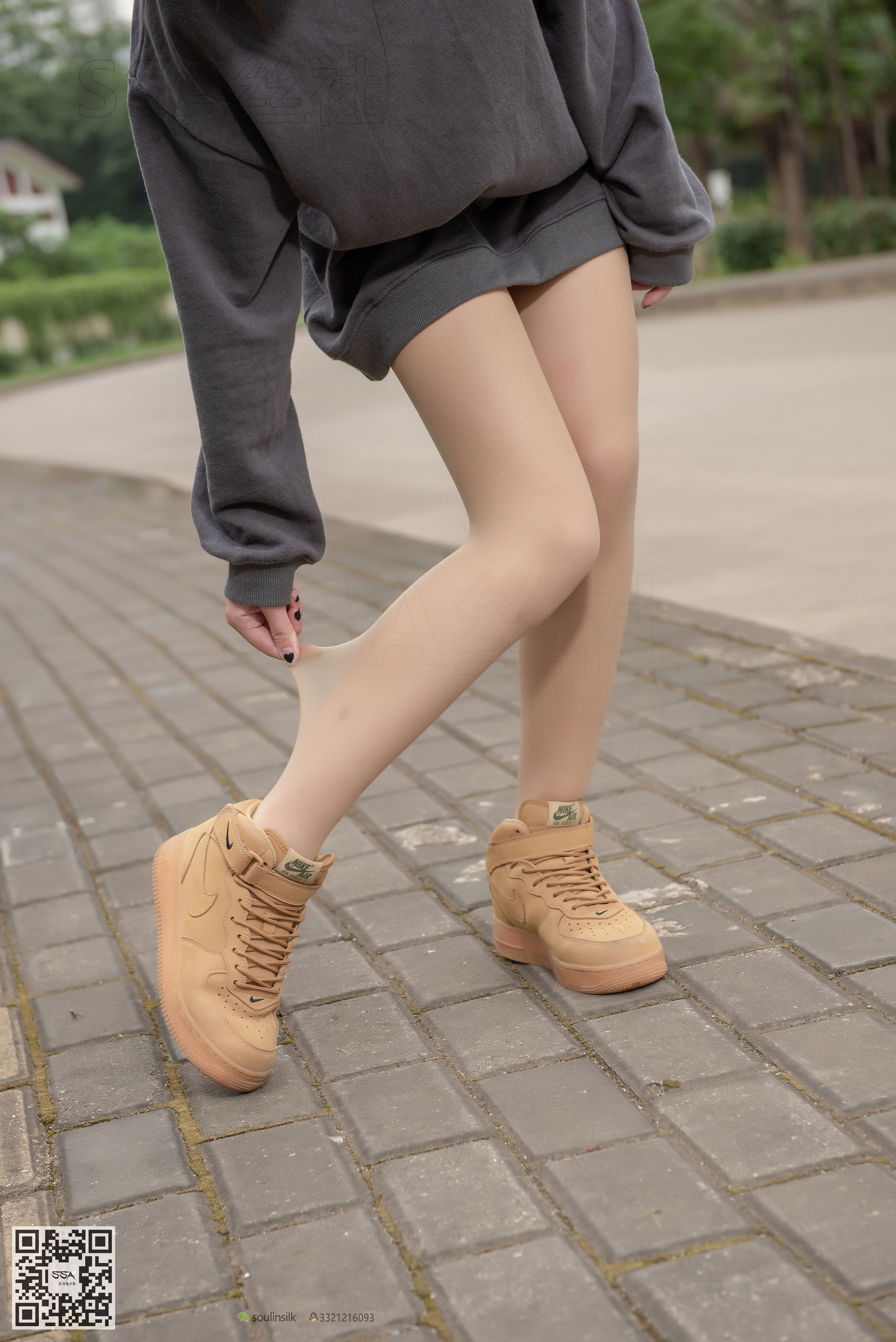 超清写真 No.125 腿模大大 郊外踏青之旅-图92