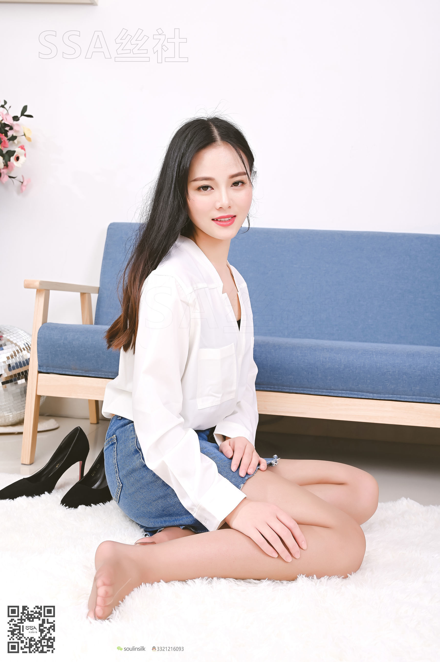 超清写真 No.128 晓晓 35码丝袜脚-图118