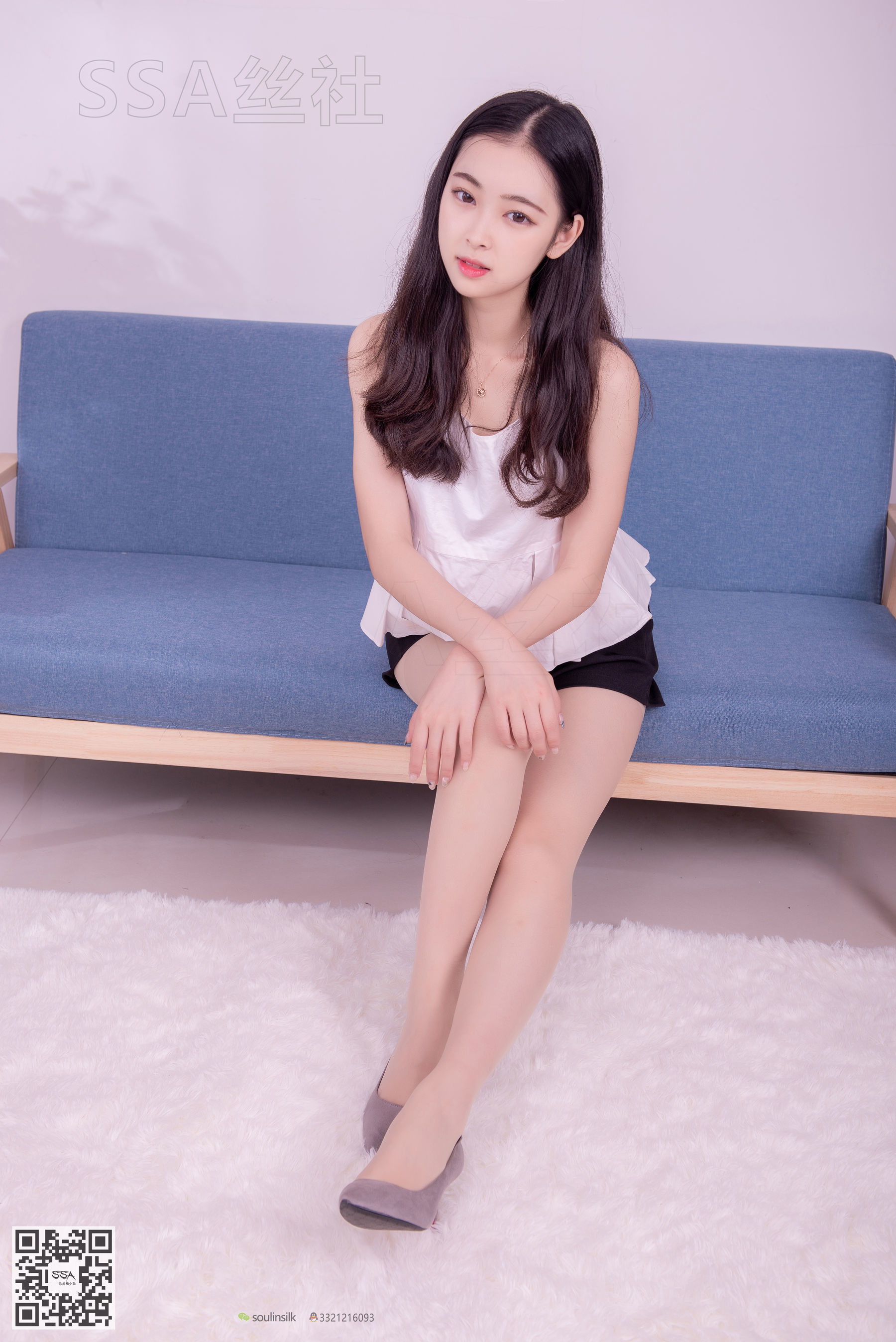 超清写真 No.129 文娟 青春美少女肉丝美腿-图17