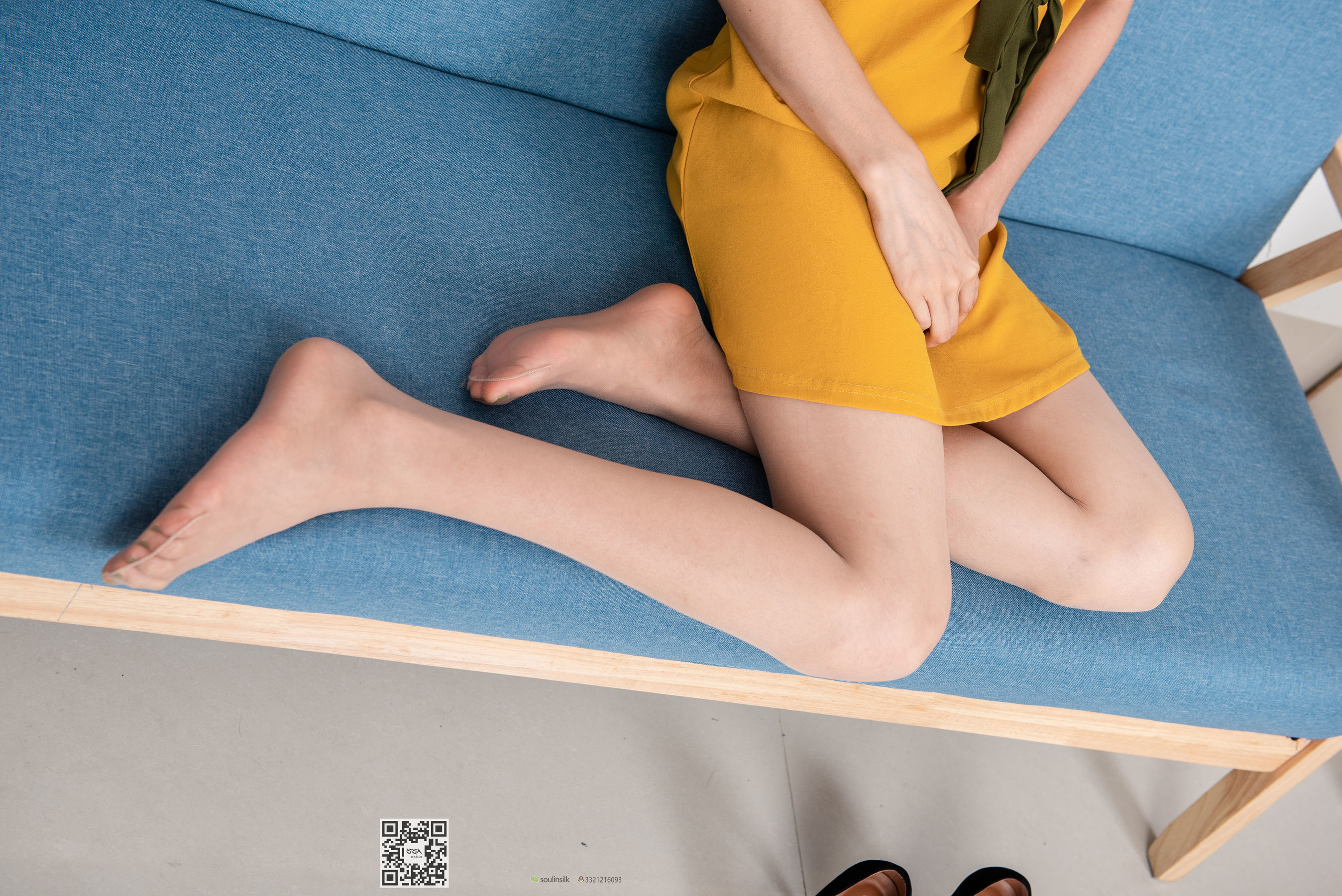 超清写真 No.140 星星 橘黄色裙子肉丝-图18