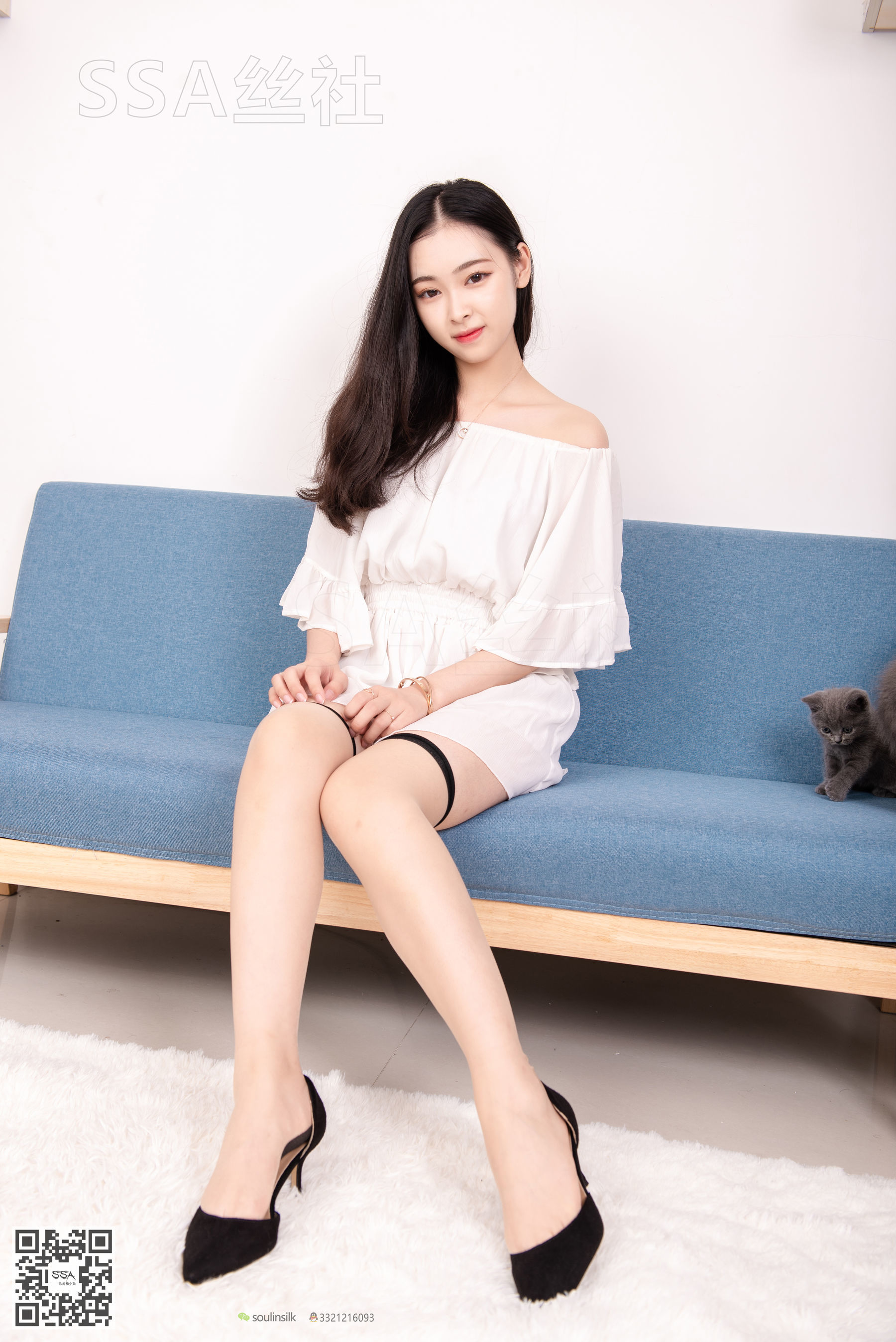 超清写真 No.143 文娟 白色连体裤-图2