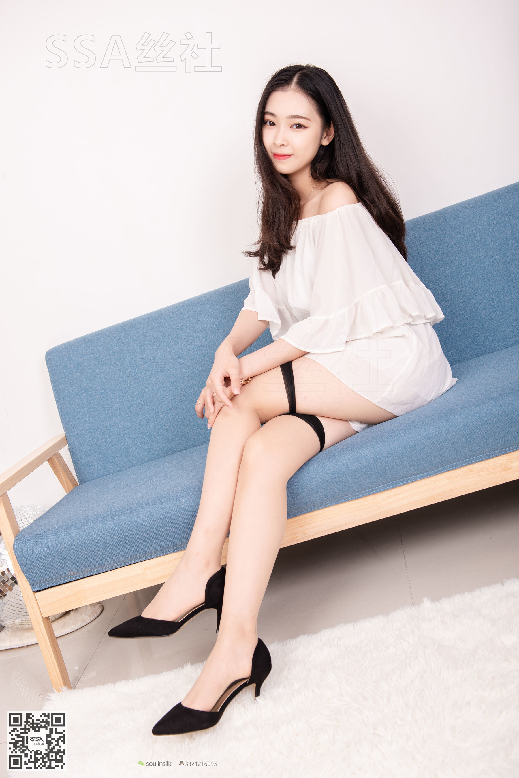 超清写真 No.143 文娟 白色连体裤-图40