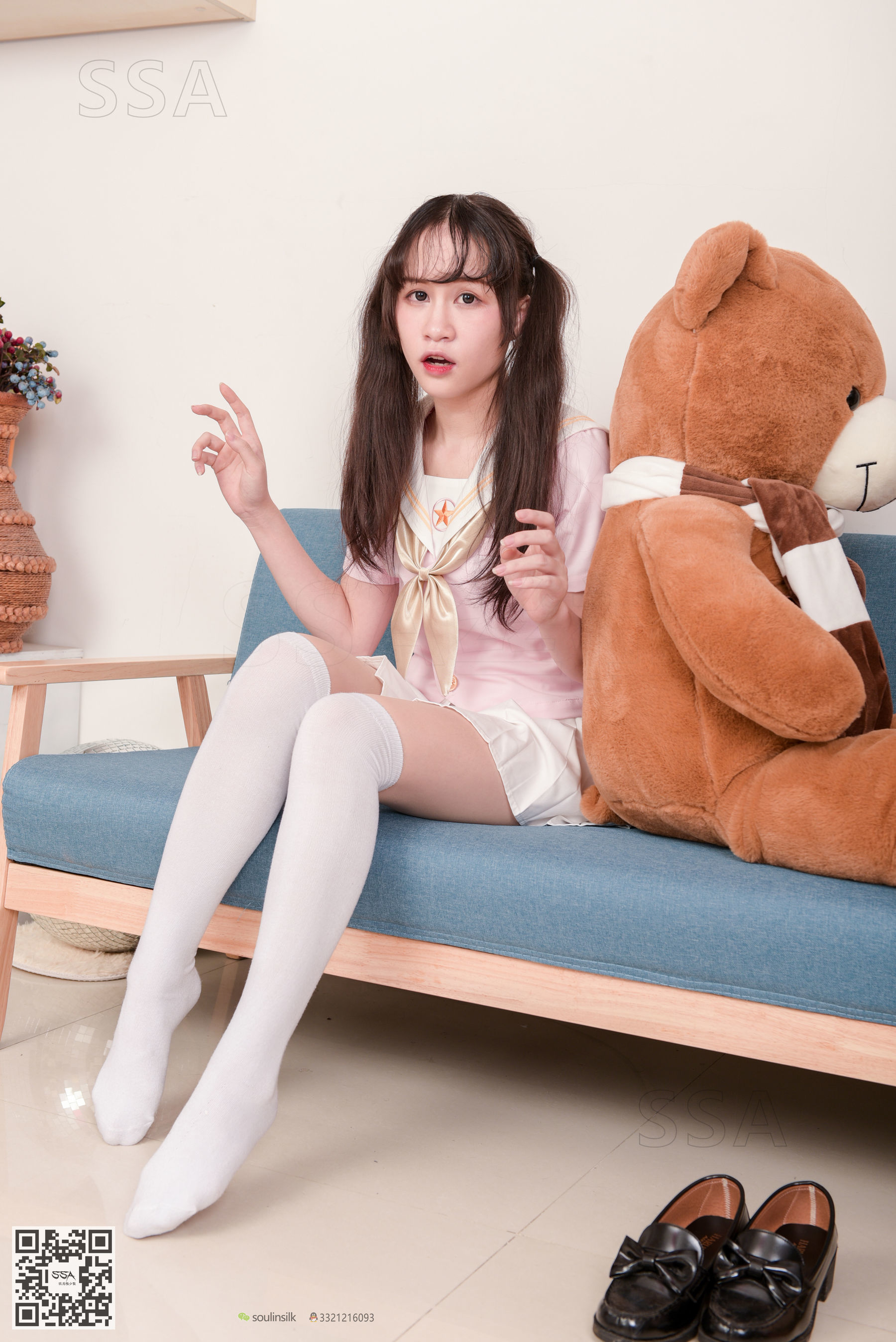 超清写真 No.144 丹丹 粉色JK制服-图109