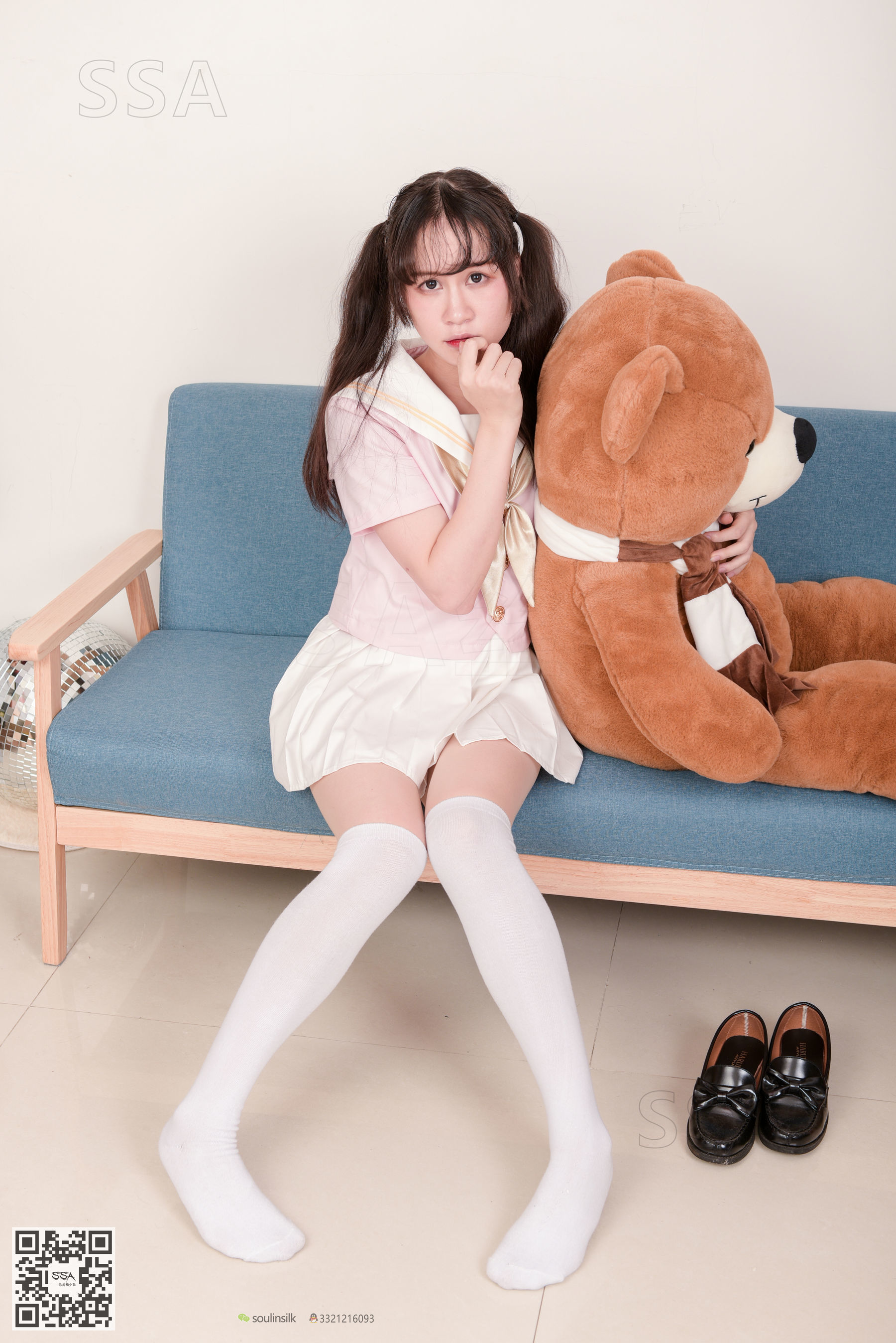 超清写真 No.144 丹丹 粉色JK制服-图117