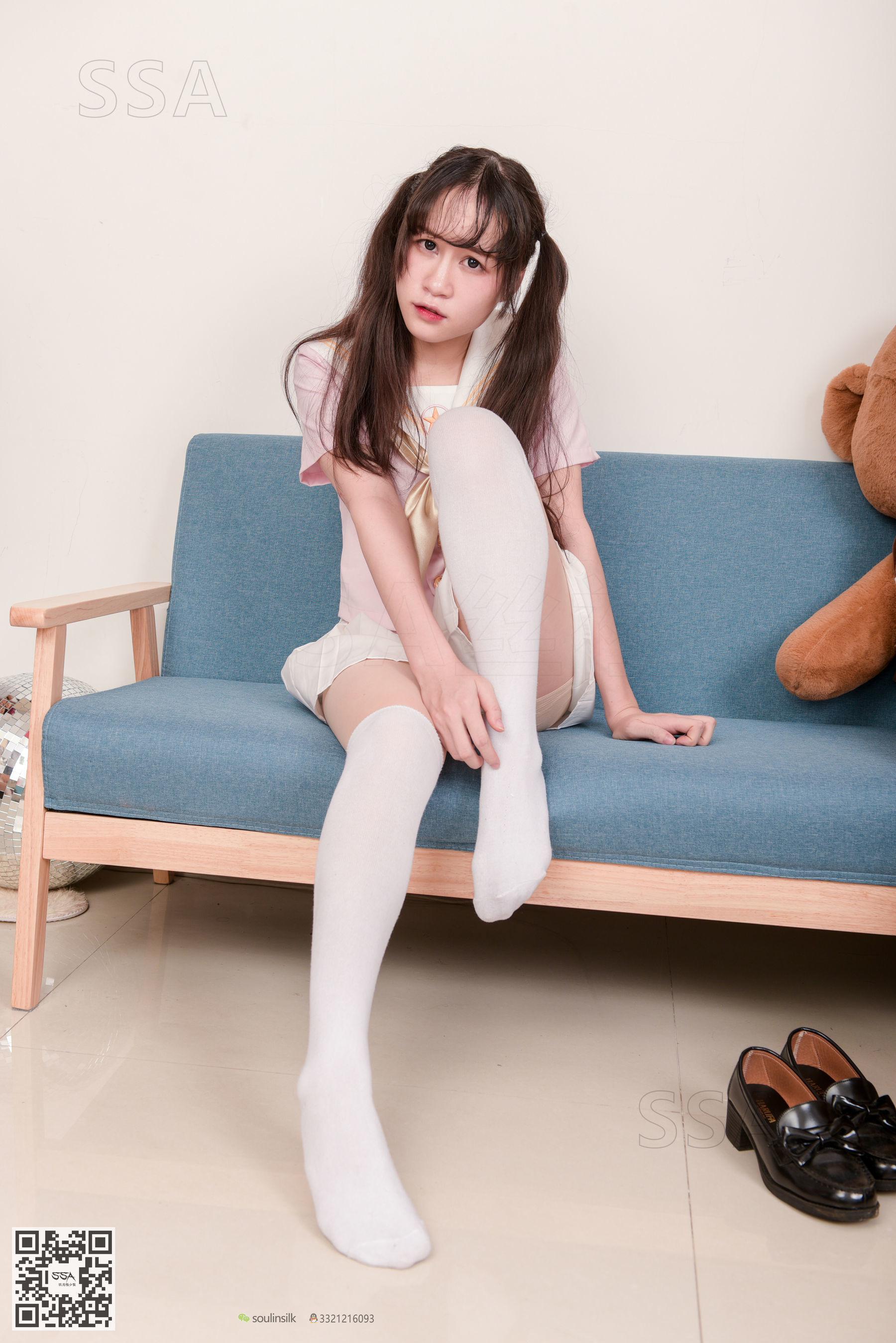超清写真 No.144 丹丹 粉色JK制服-图160