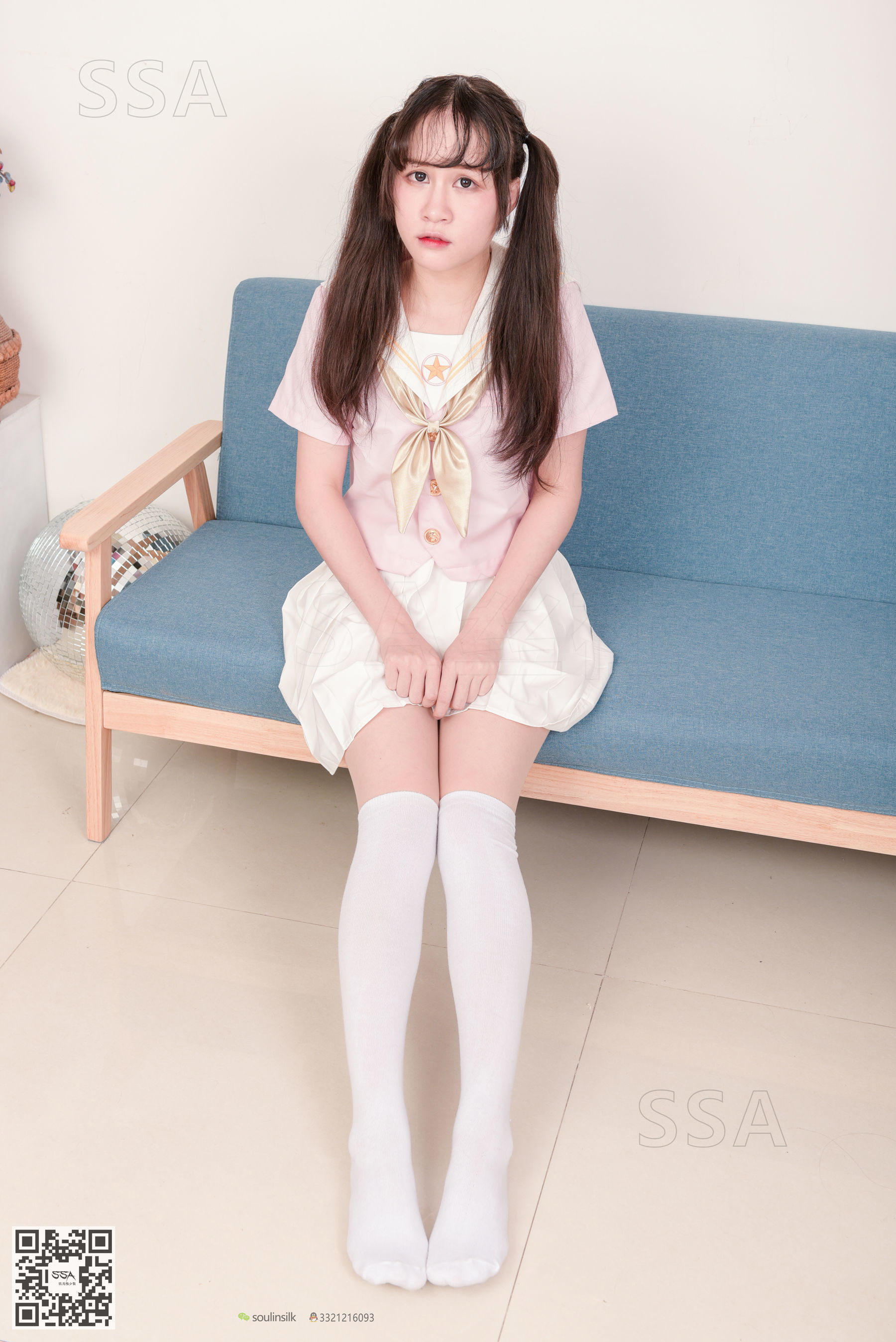 超清写真 No.144 丹丹 粉色JK制服-图19