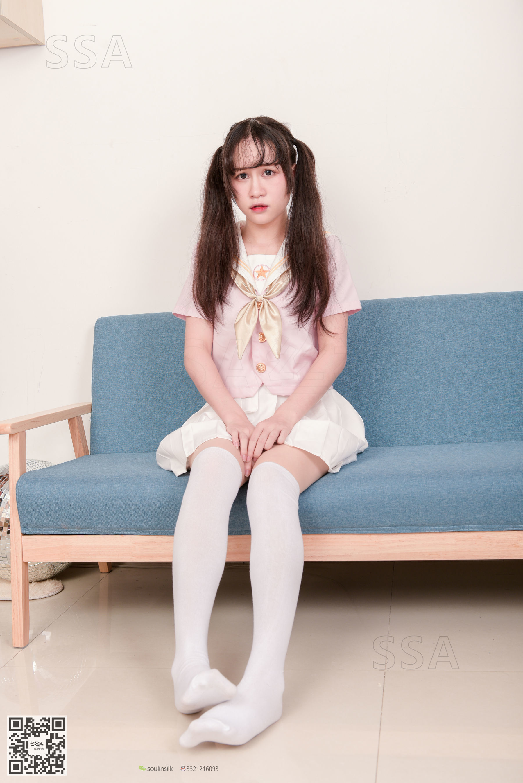 超清写真 No.144 丹丹 粉色JK制服-图28