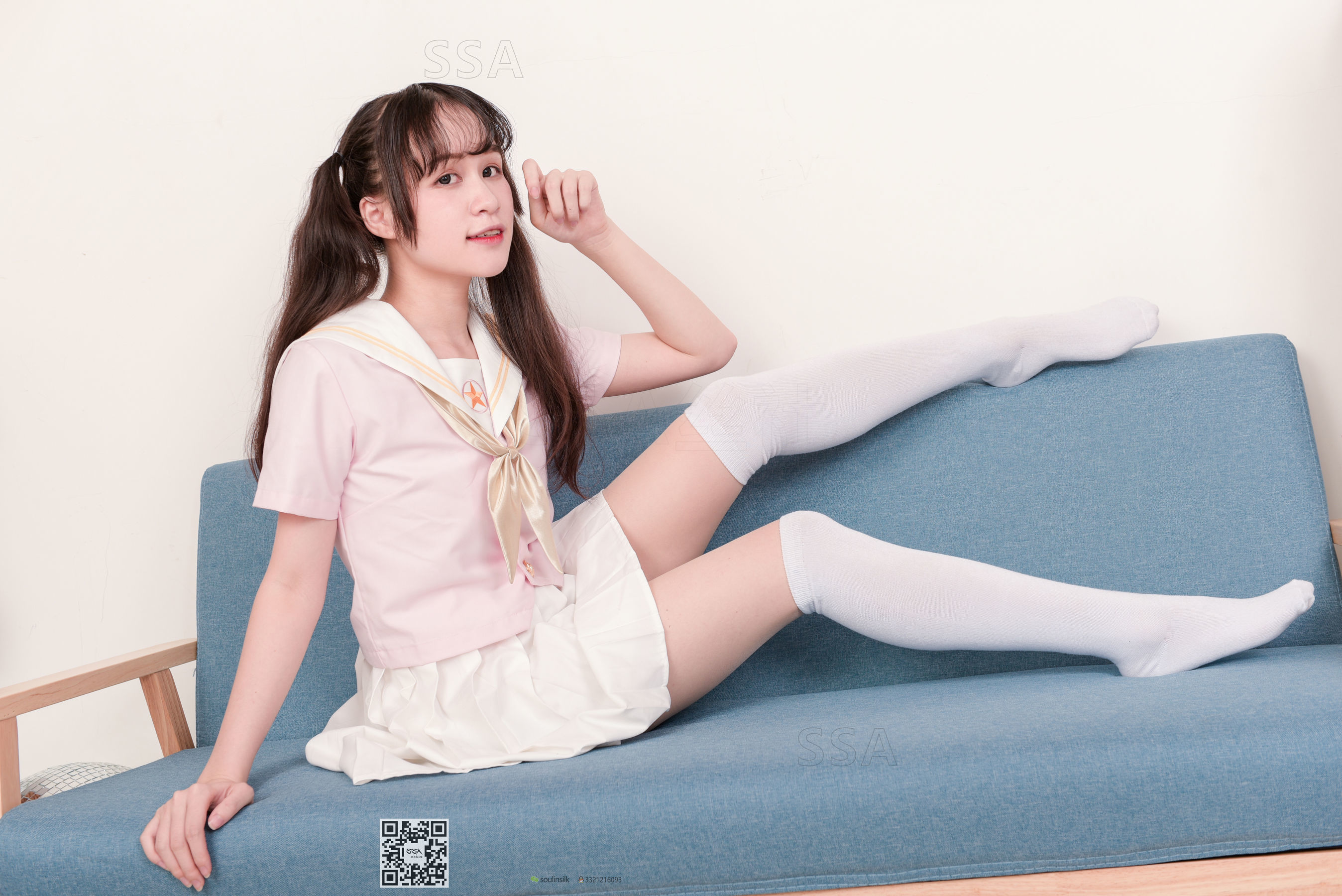 超清写真 No.144 丹丹 粉色JK制服-图44