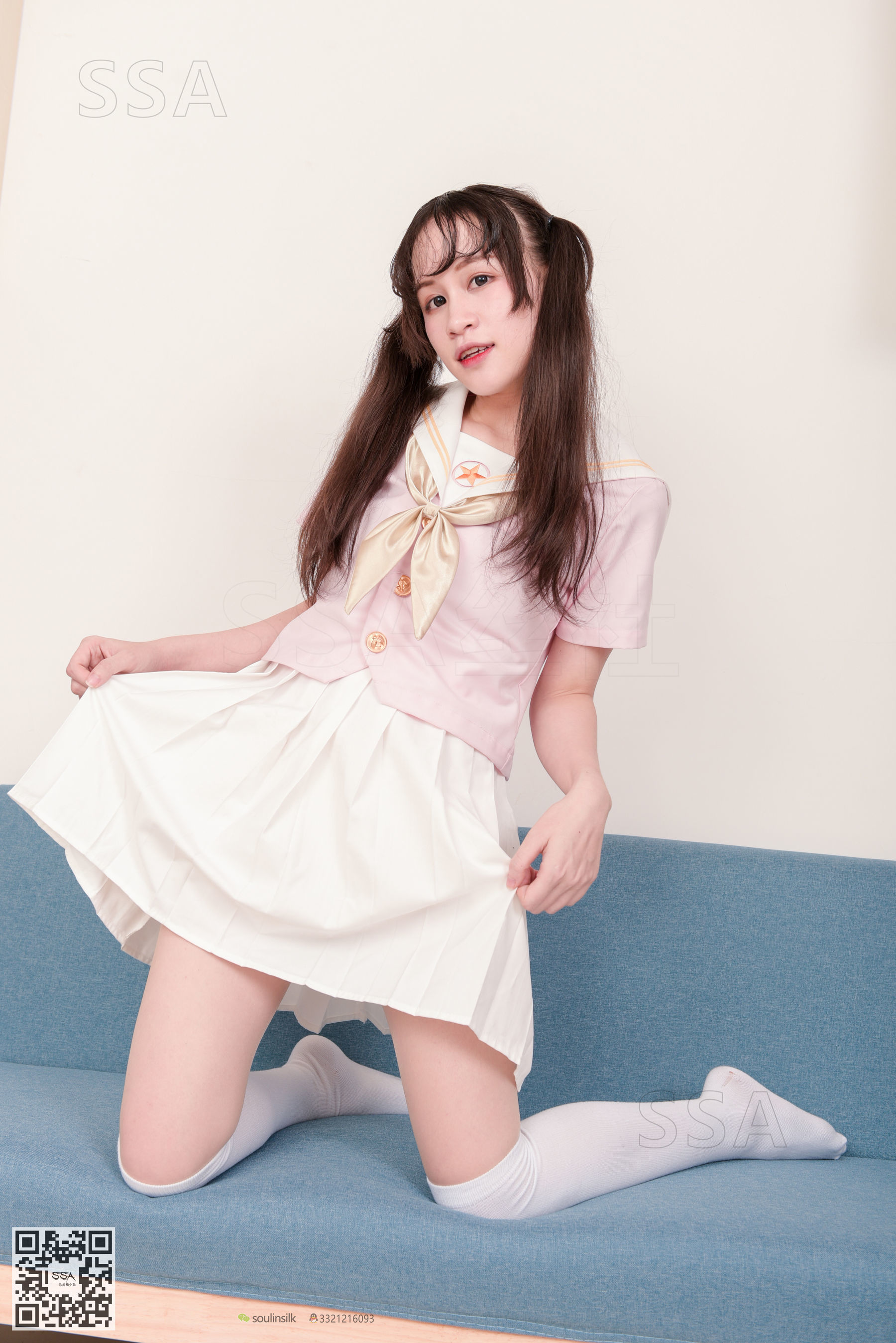 超清写真 No.144 丹丹 粉色JK制服-图45