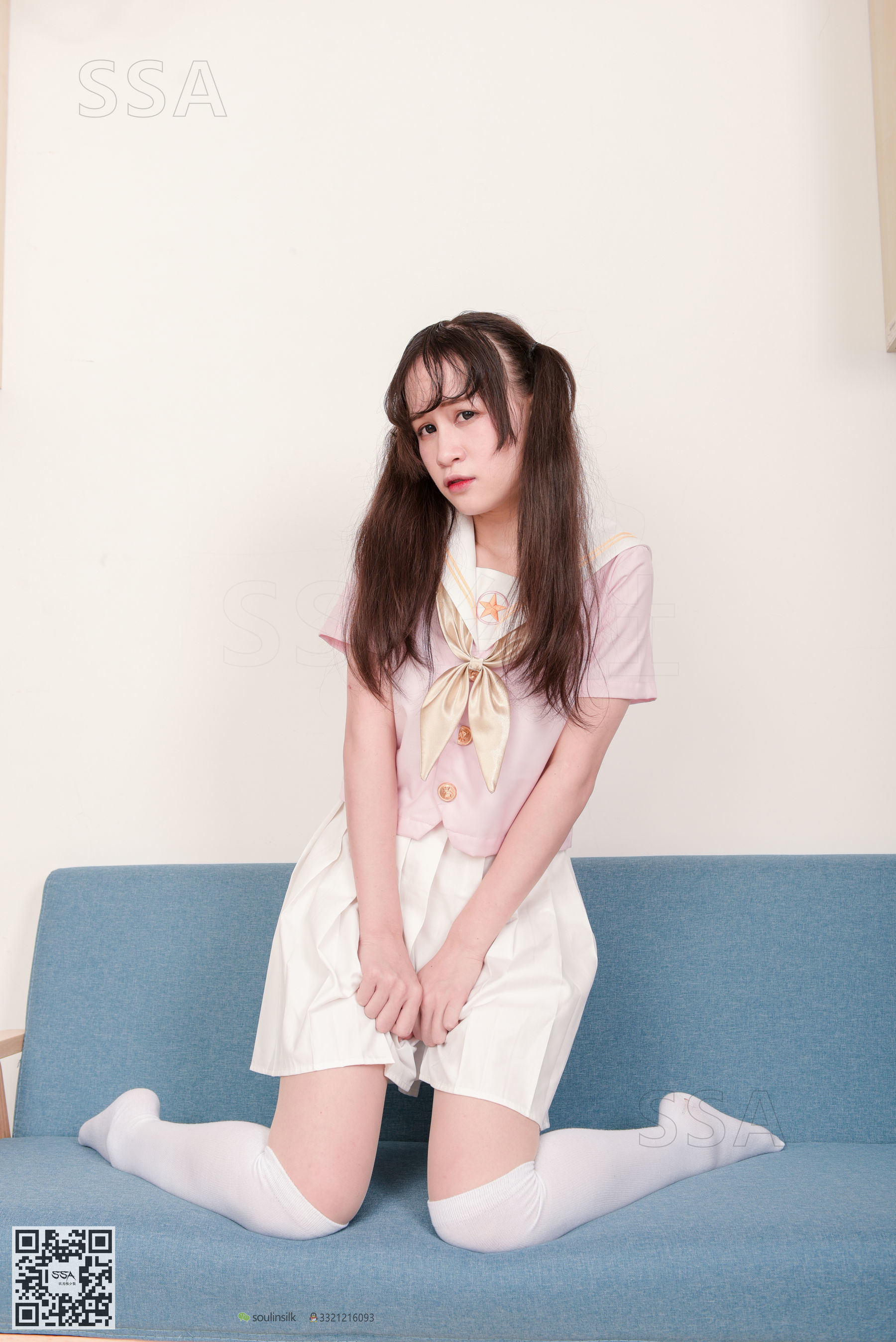 超清写真 No.144 丹丹 粉色JK制服-图47