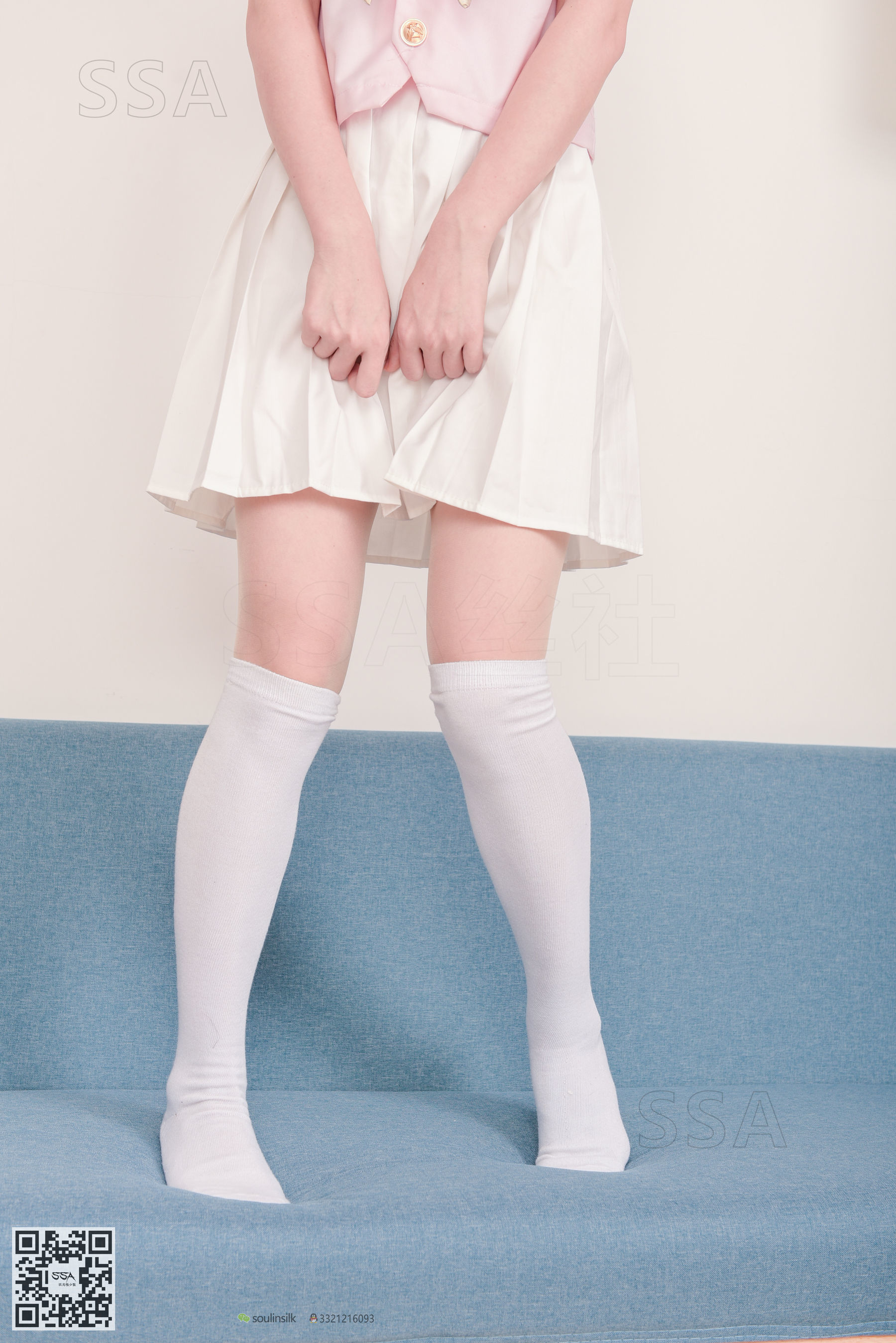 超清写真 No.144 丹丹 粉色JK制服-图55