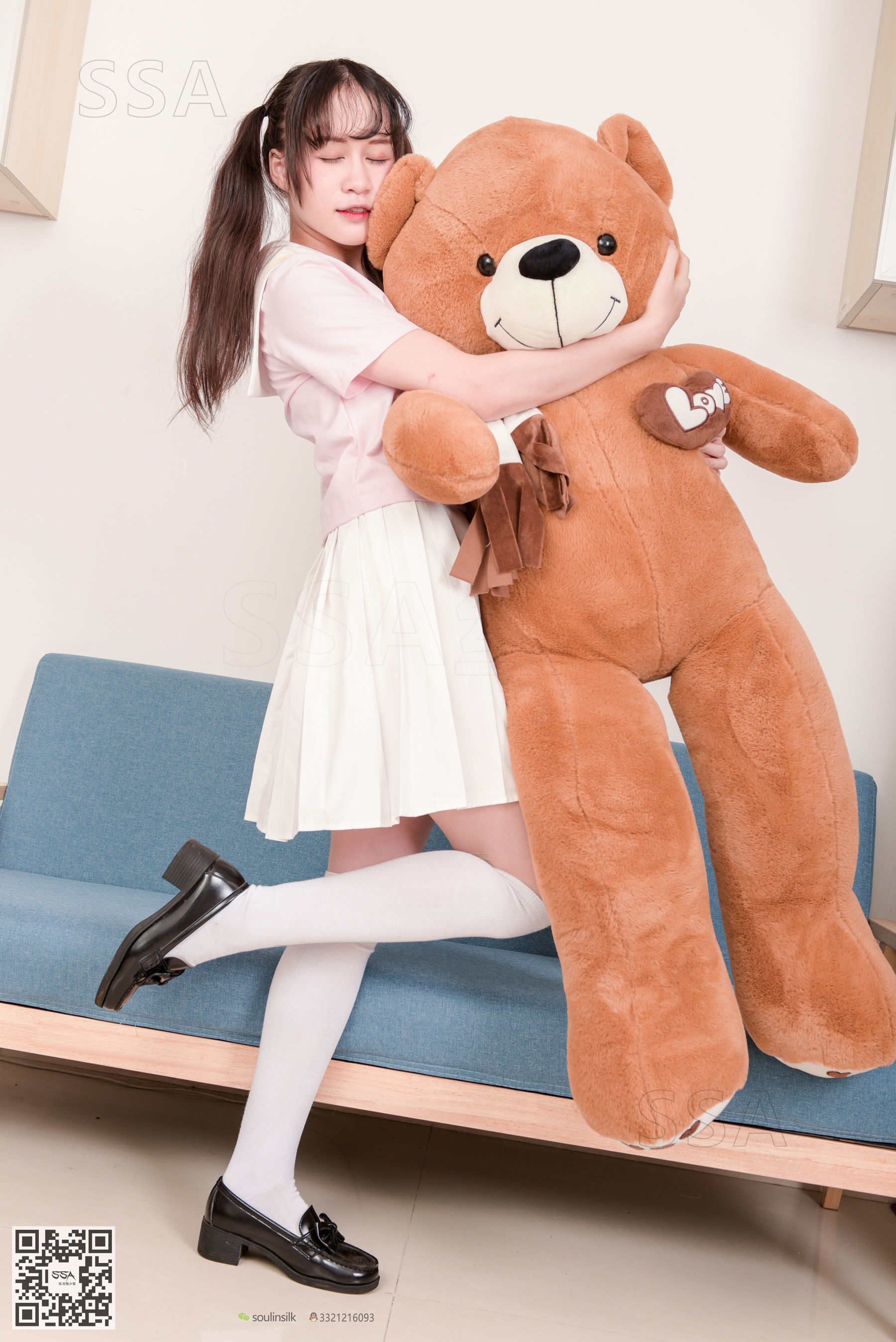 超清写真 No.144 丹丹 粉色JK制服-图69