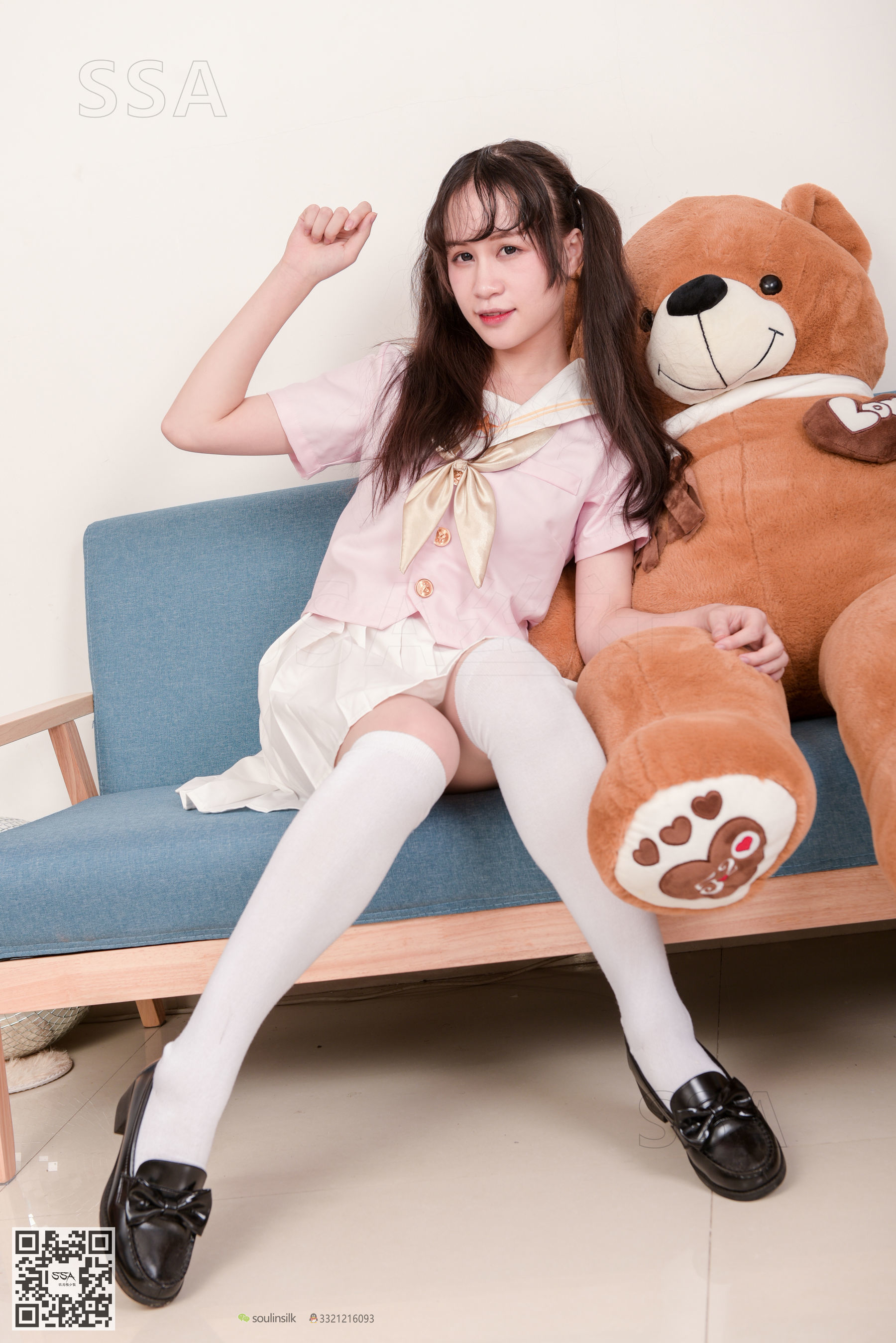 超清写真 No.144 丹丹 粉色JK制服-图71