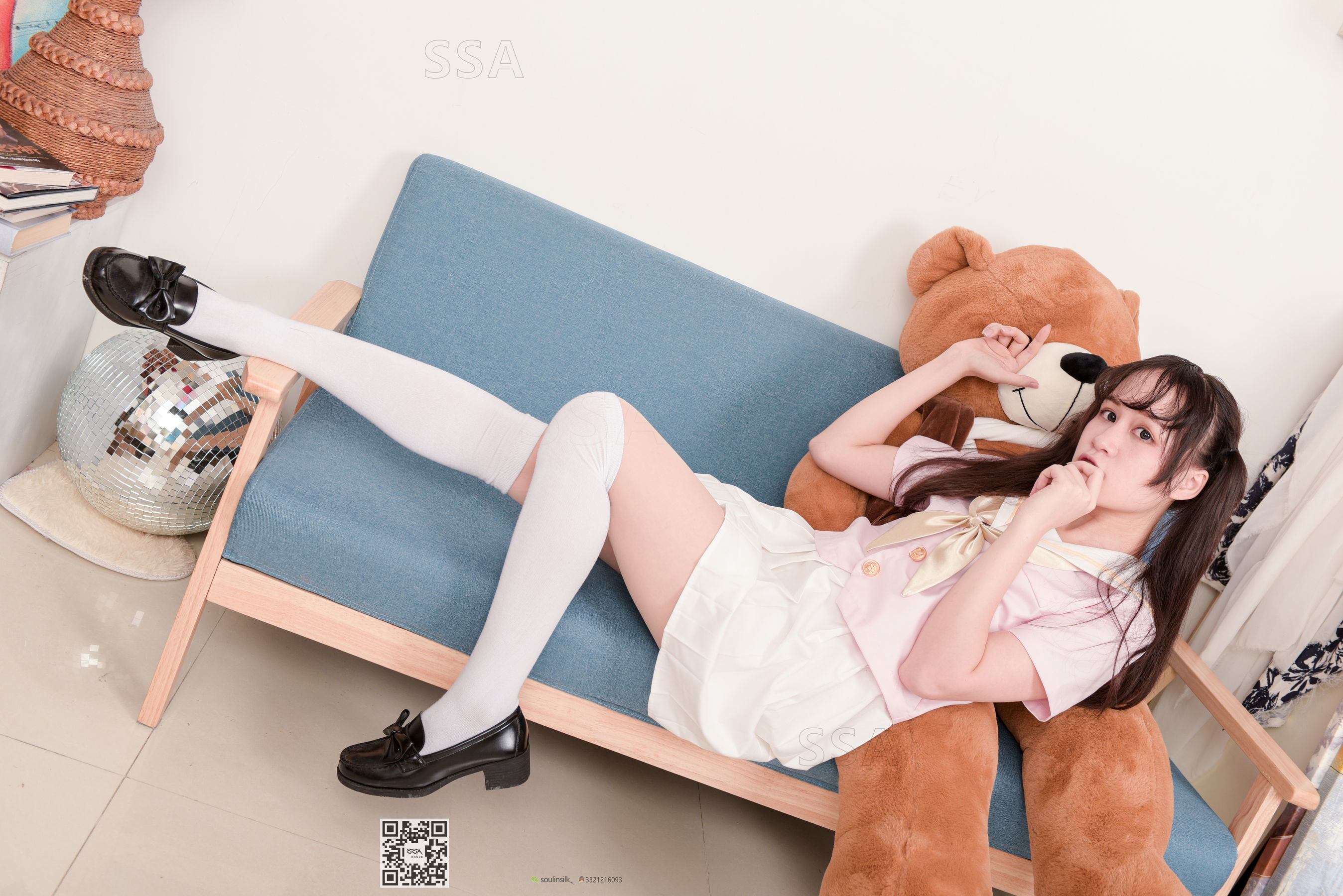 超清写真 No.144 丹丹 粉色JK制服-图78